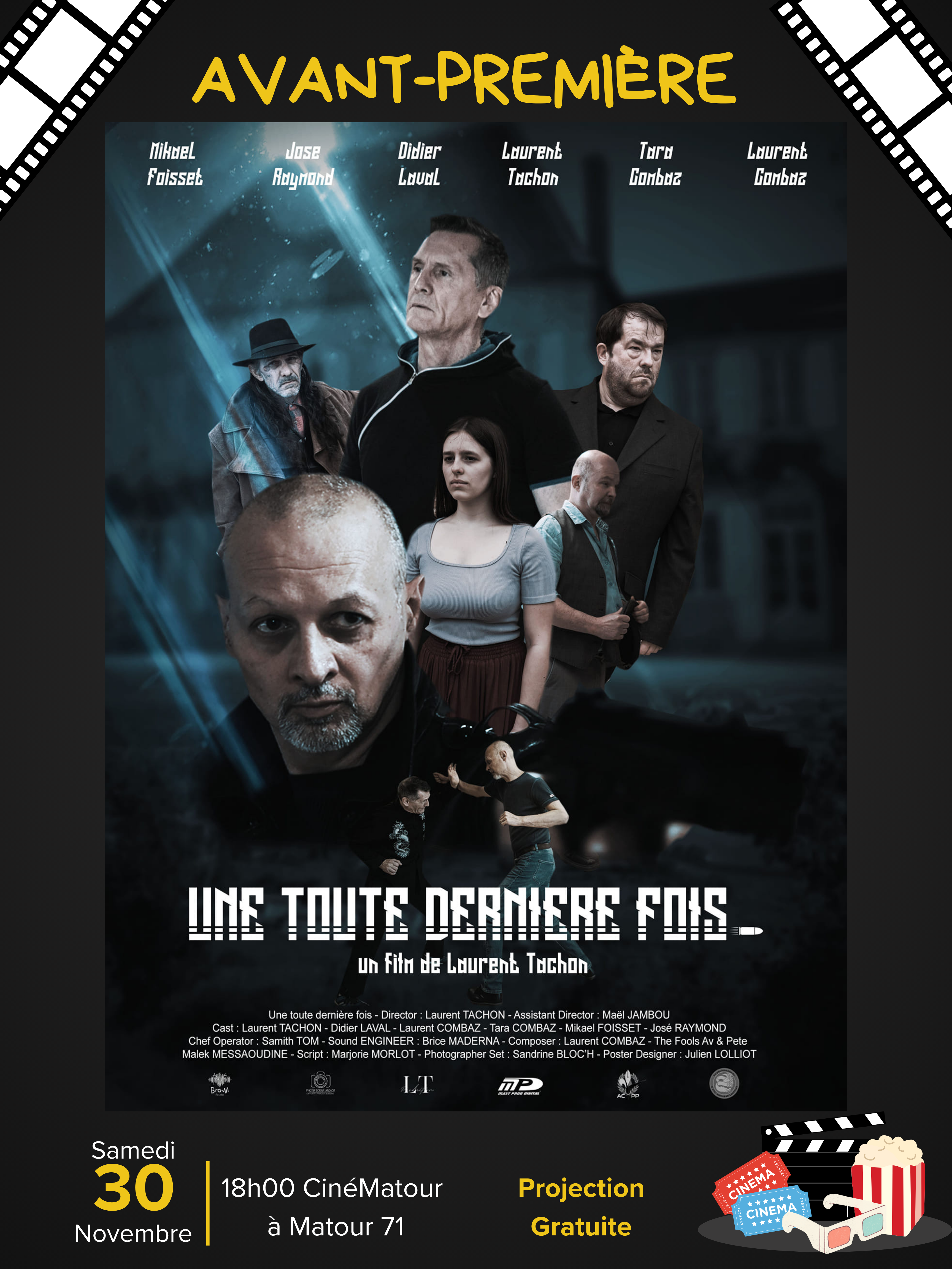 Affiche Avant-première Une toute dernière fois