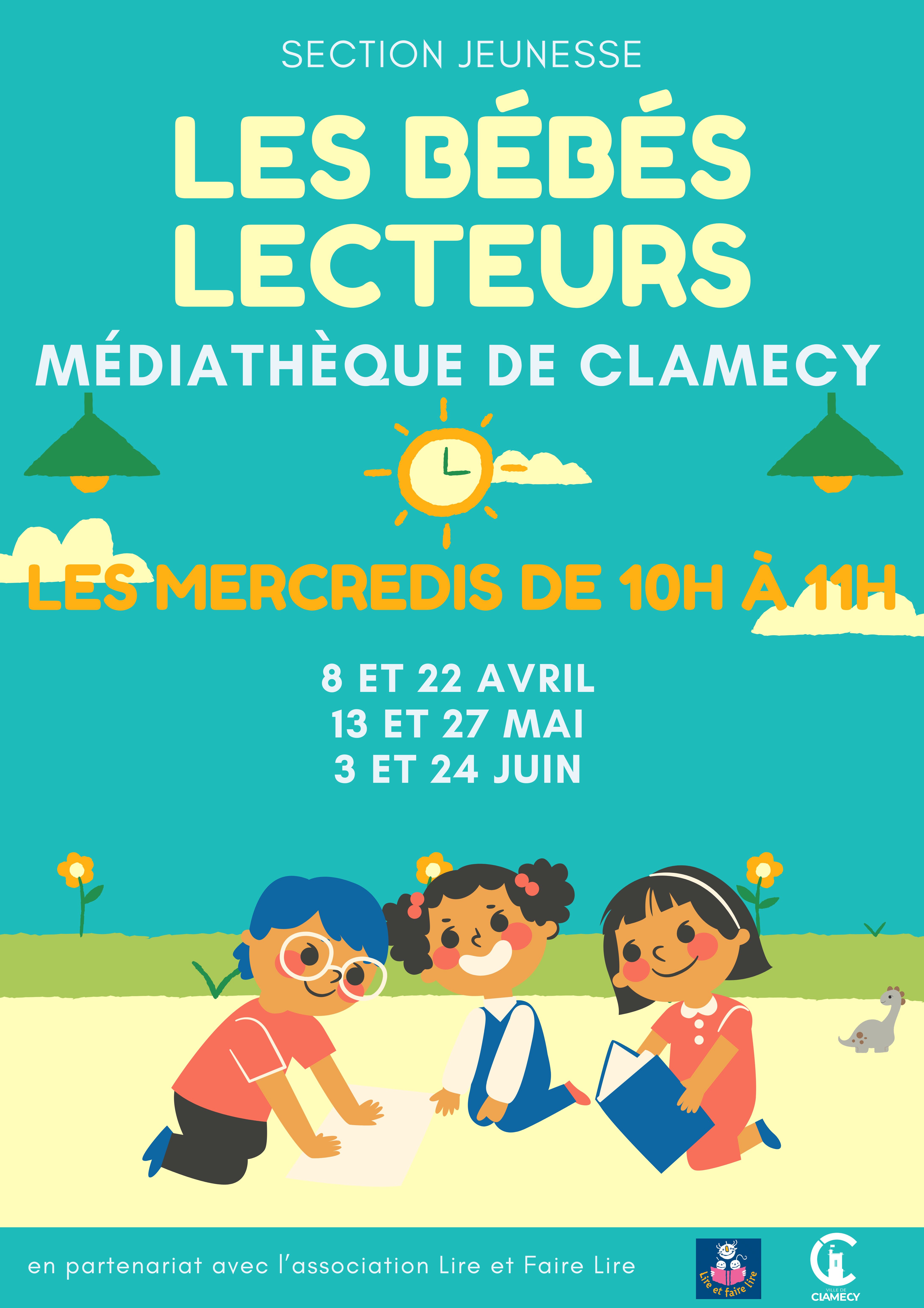 Les Bébés lecteurs — visuel événement