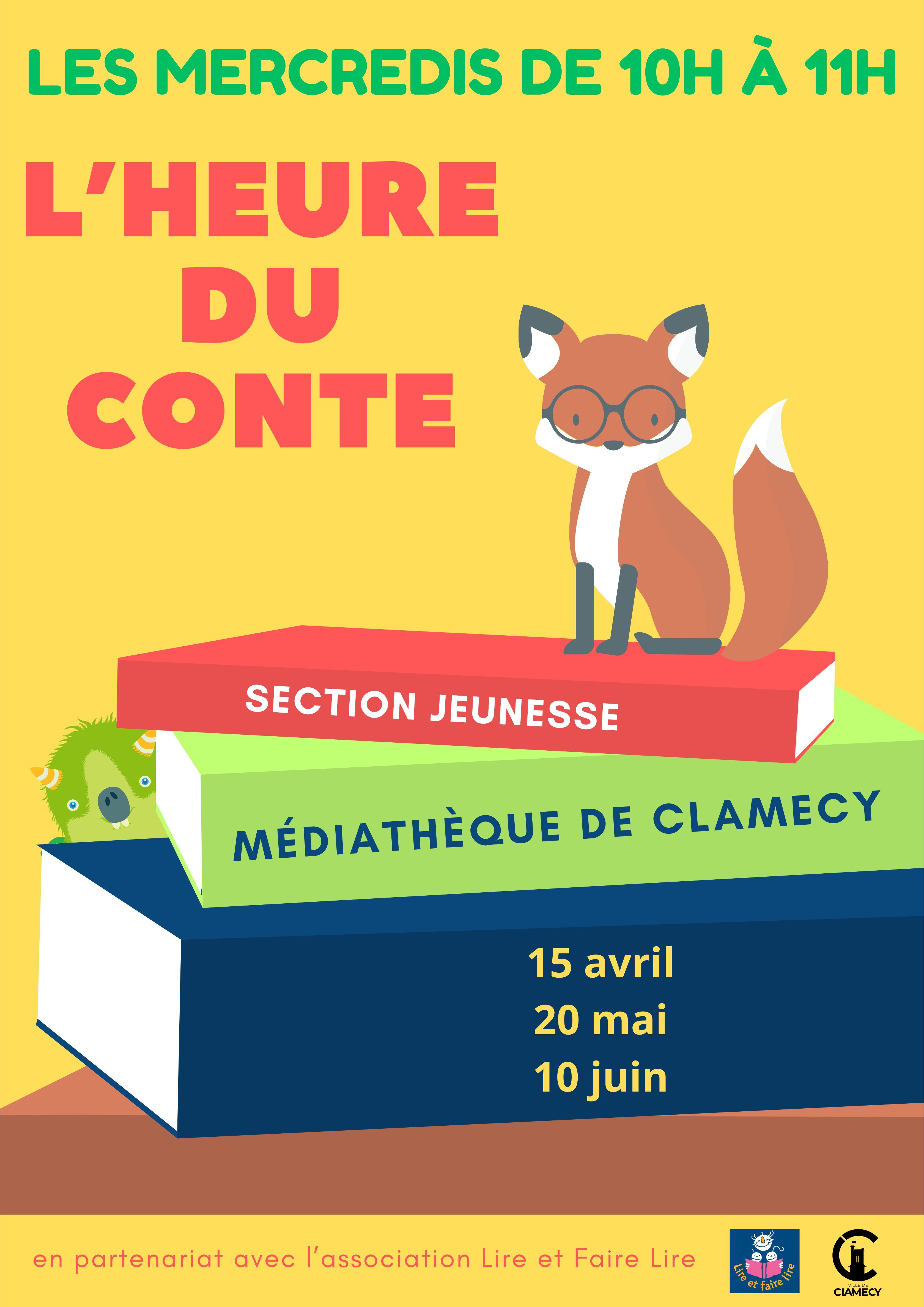 L'heure du conte — visuel événement