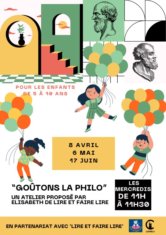 Atelier « Goûtons la philo » — visuel événement