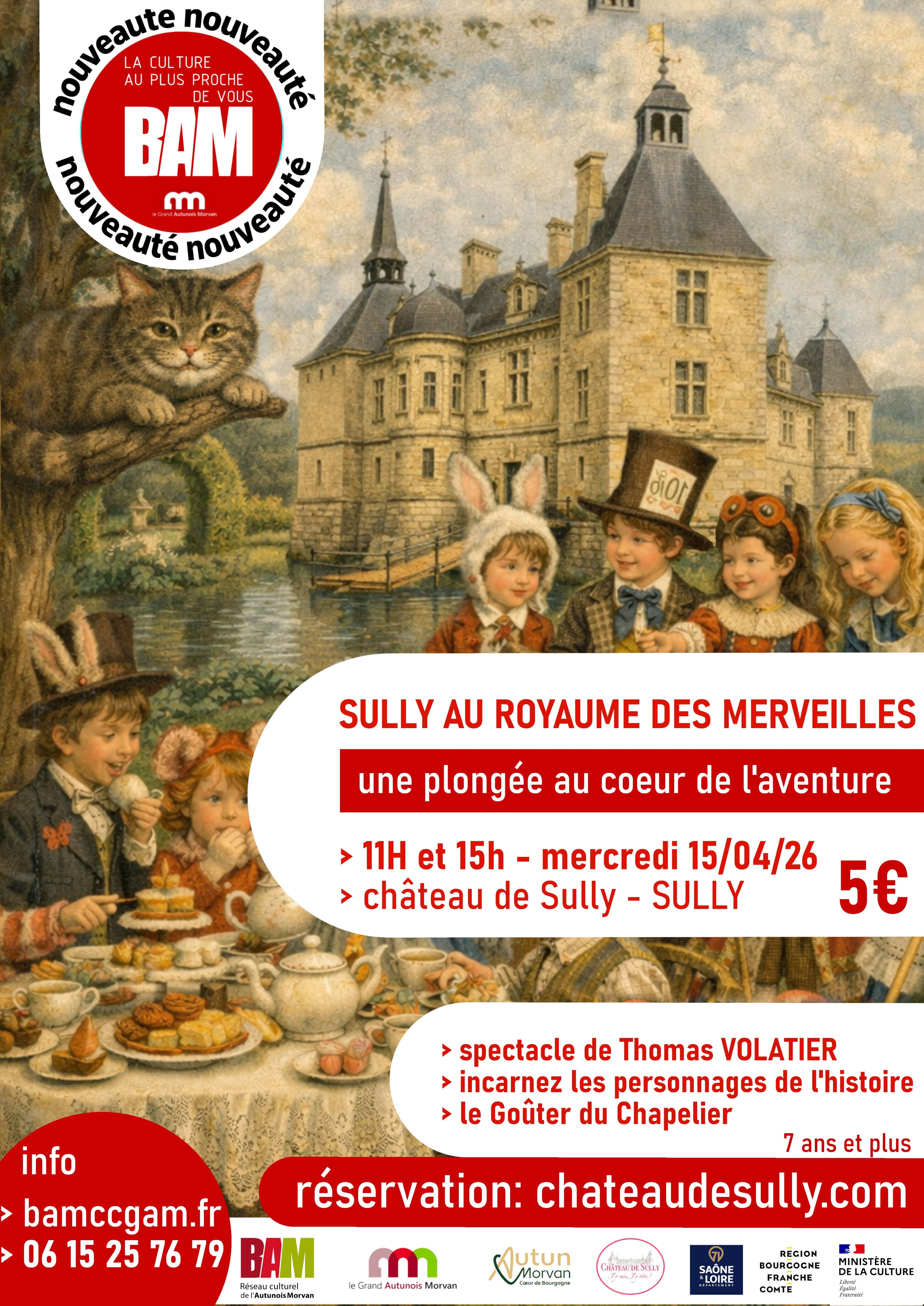 Sully au Royaume des Merveilles, Voyage-Spectacle de Thomas VOLATIER
