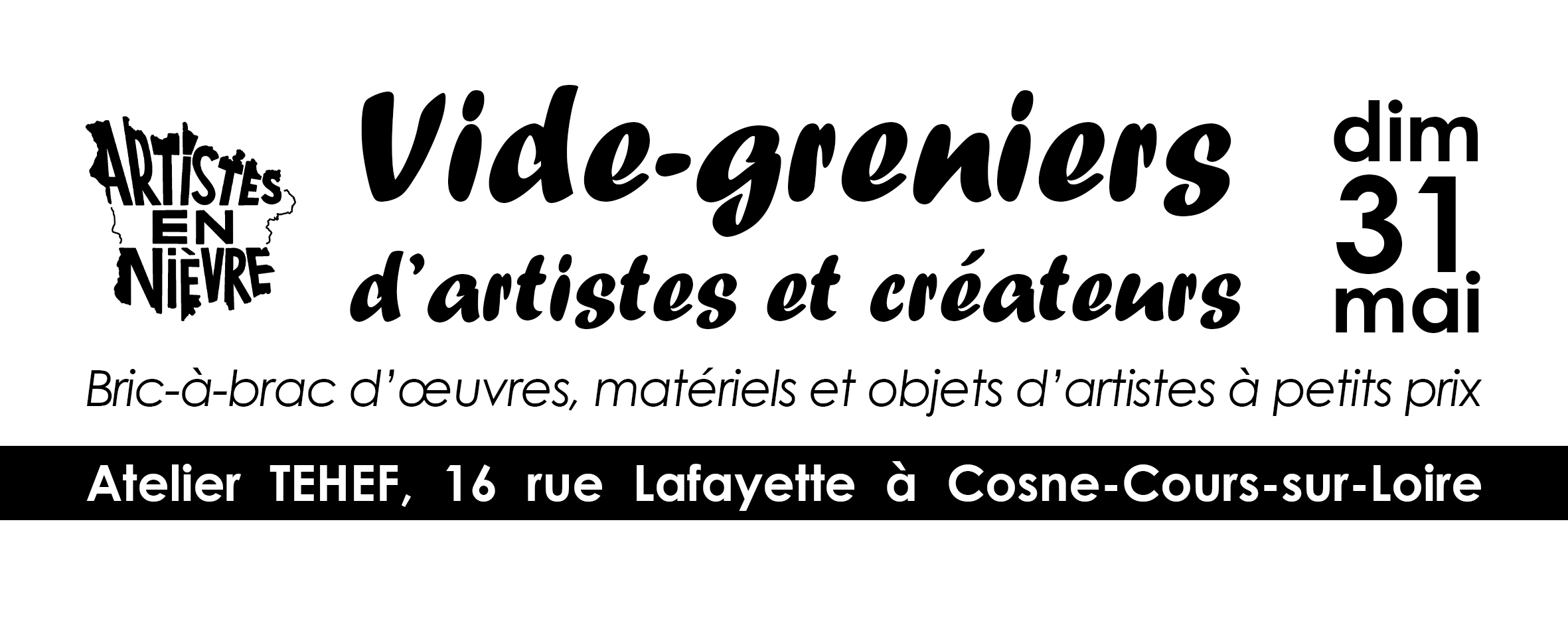 Vide-grenier d'Artistes