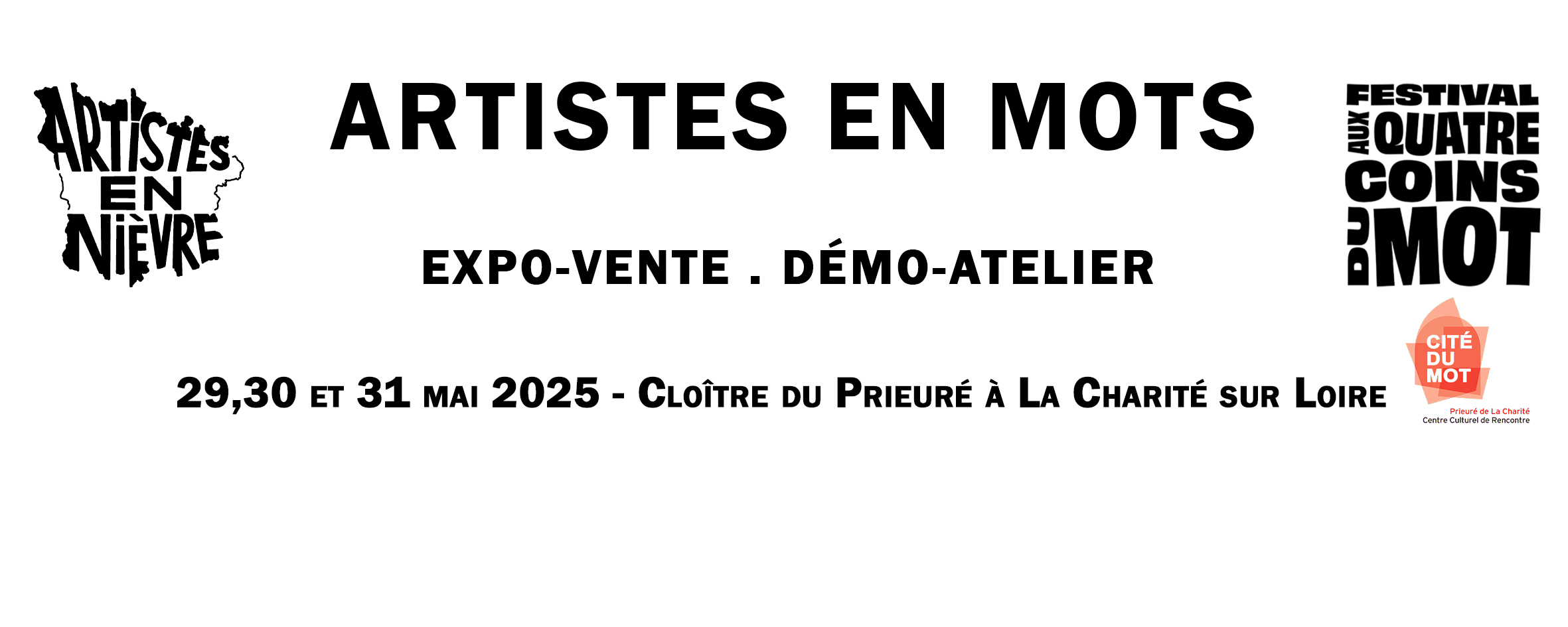 Artistes en Mots – Festival Aux quatre coins du Mot