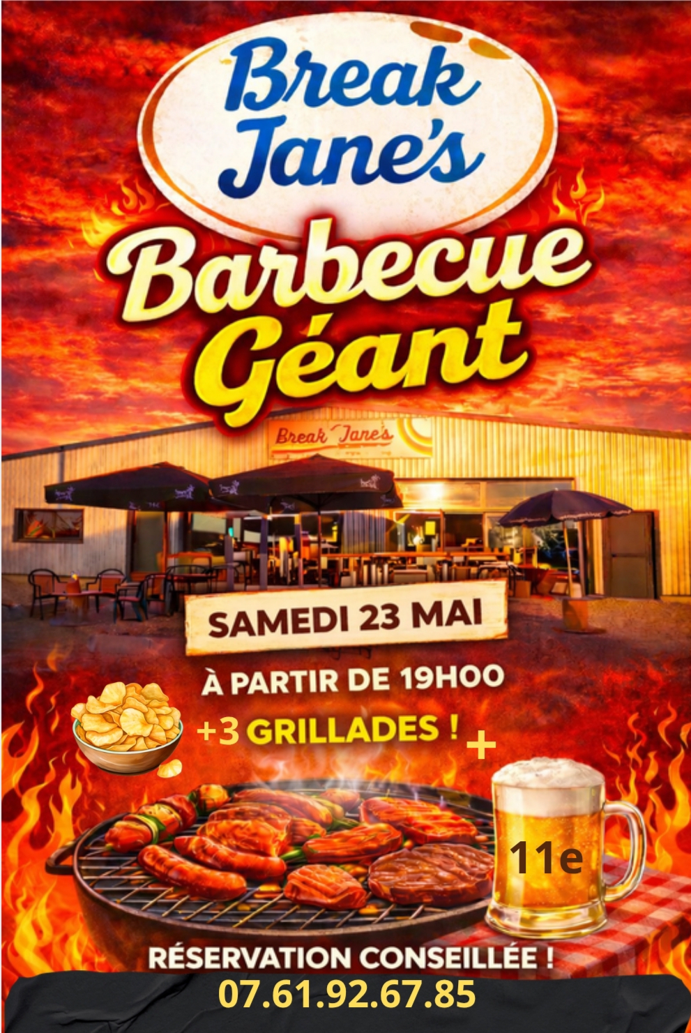 Barbecue géant - 21320 Pouilly en Auxois