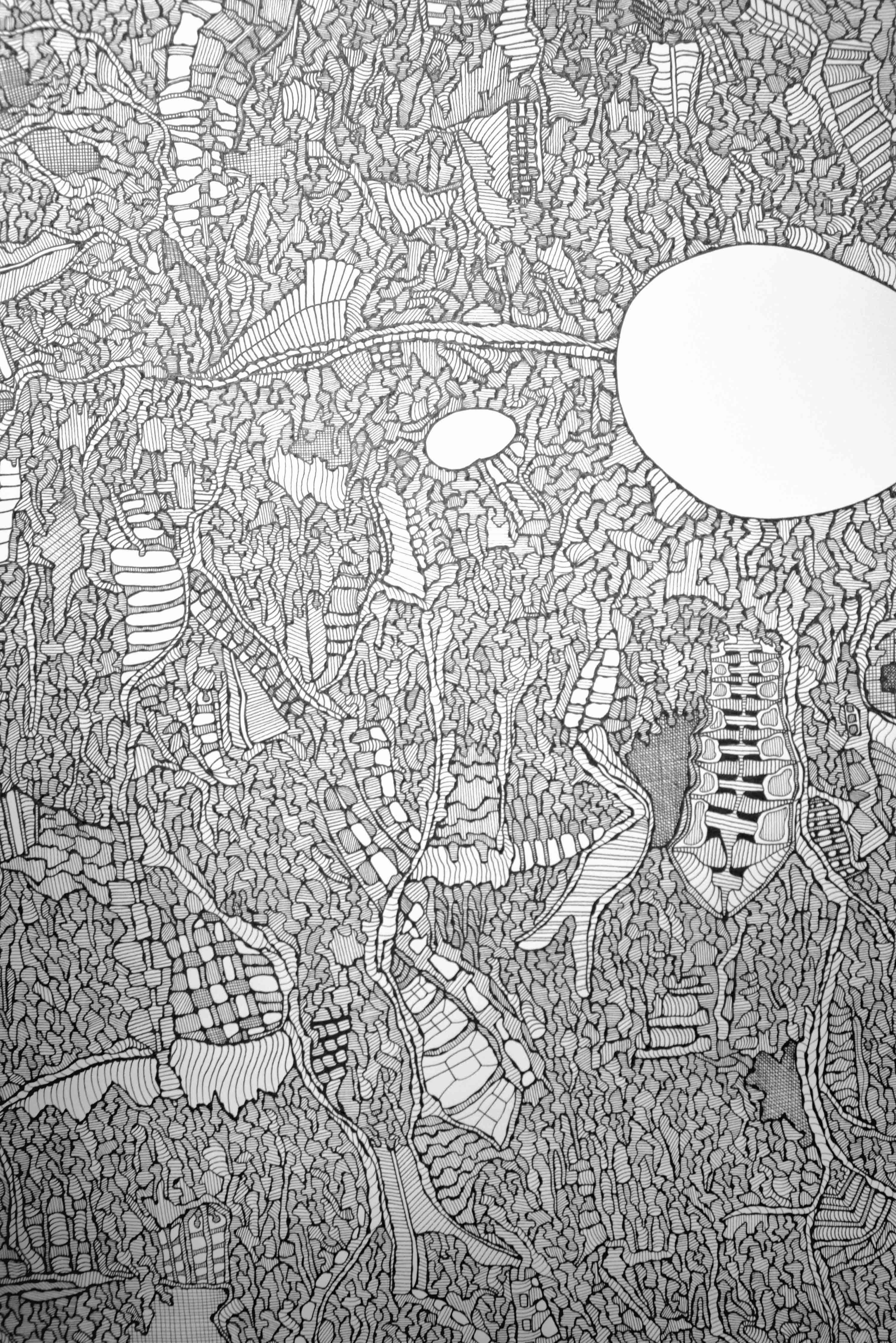 Dessoin encre de chine