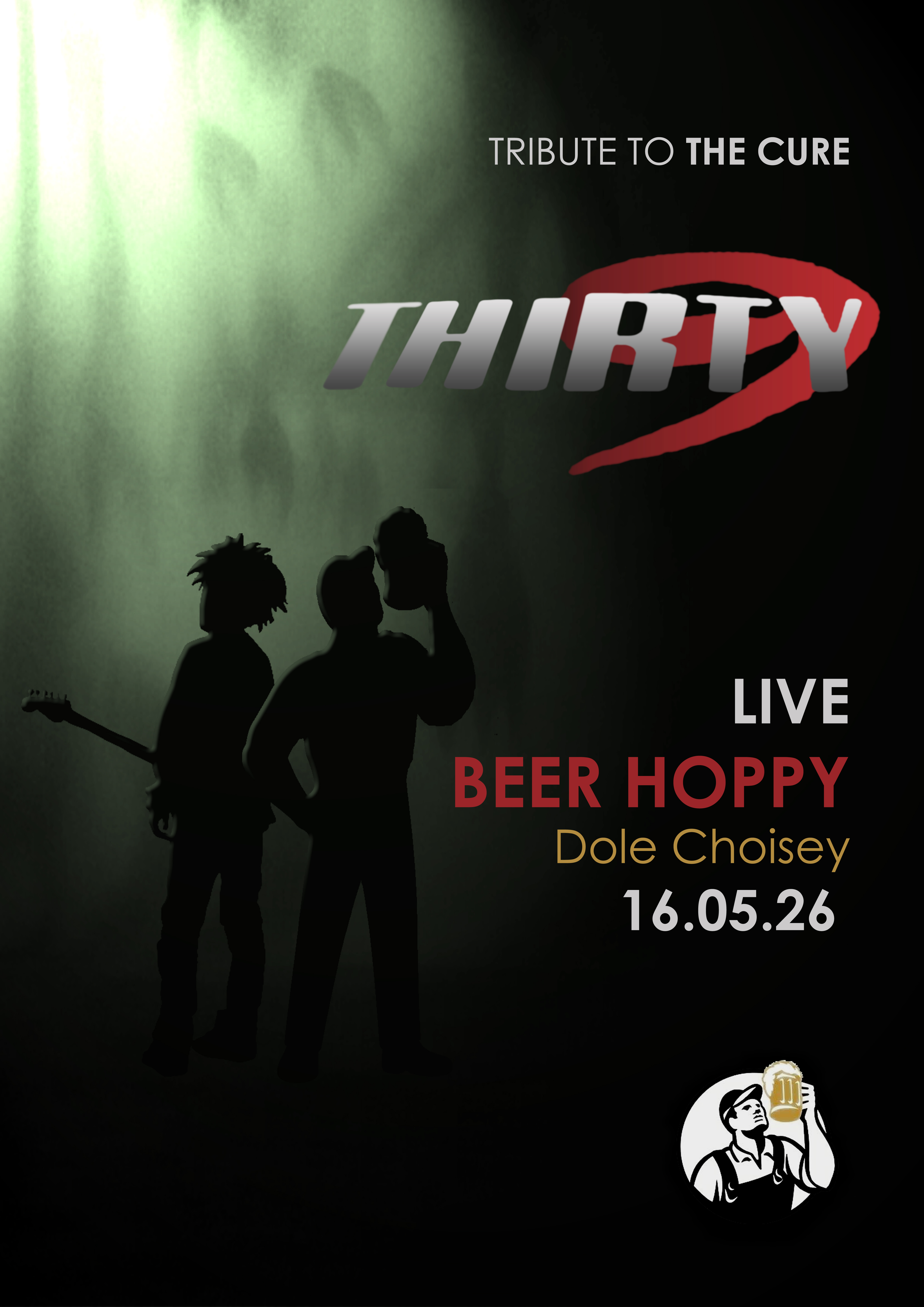 THIRTY 9 - Tribute to The Cure — visuel événement