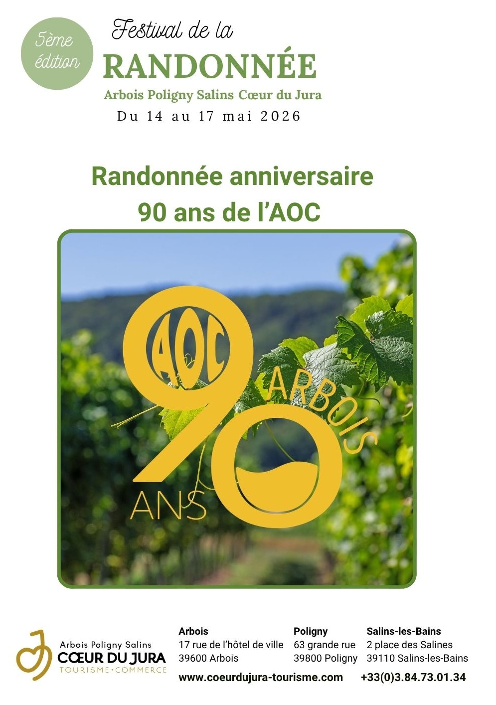 Dégustation dans les vignes - 90 ans AOC