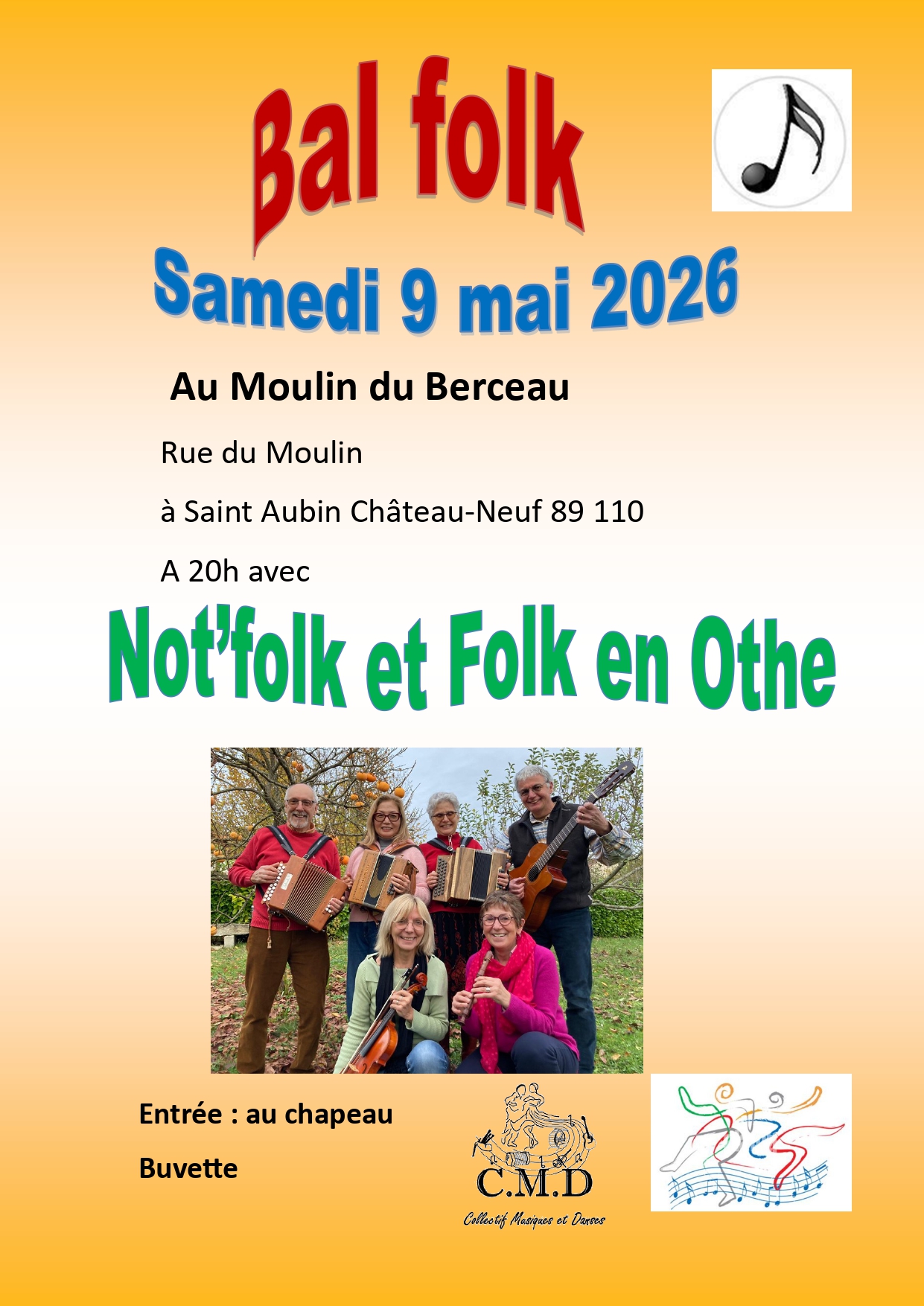 Bal Trad Not Folk et Folk en Othe