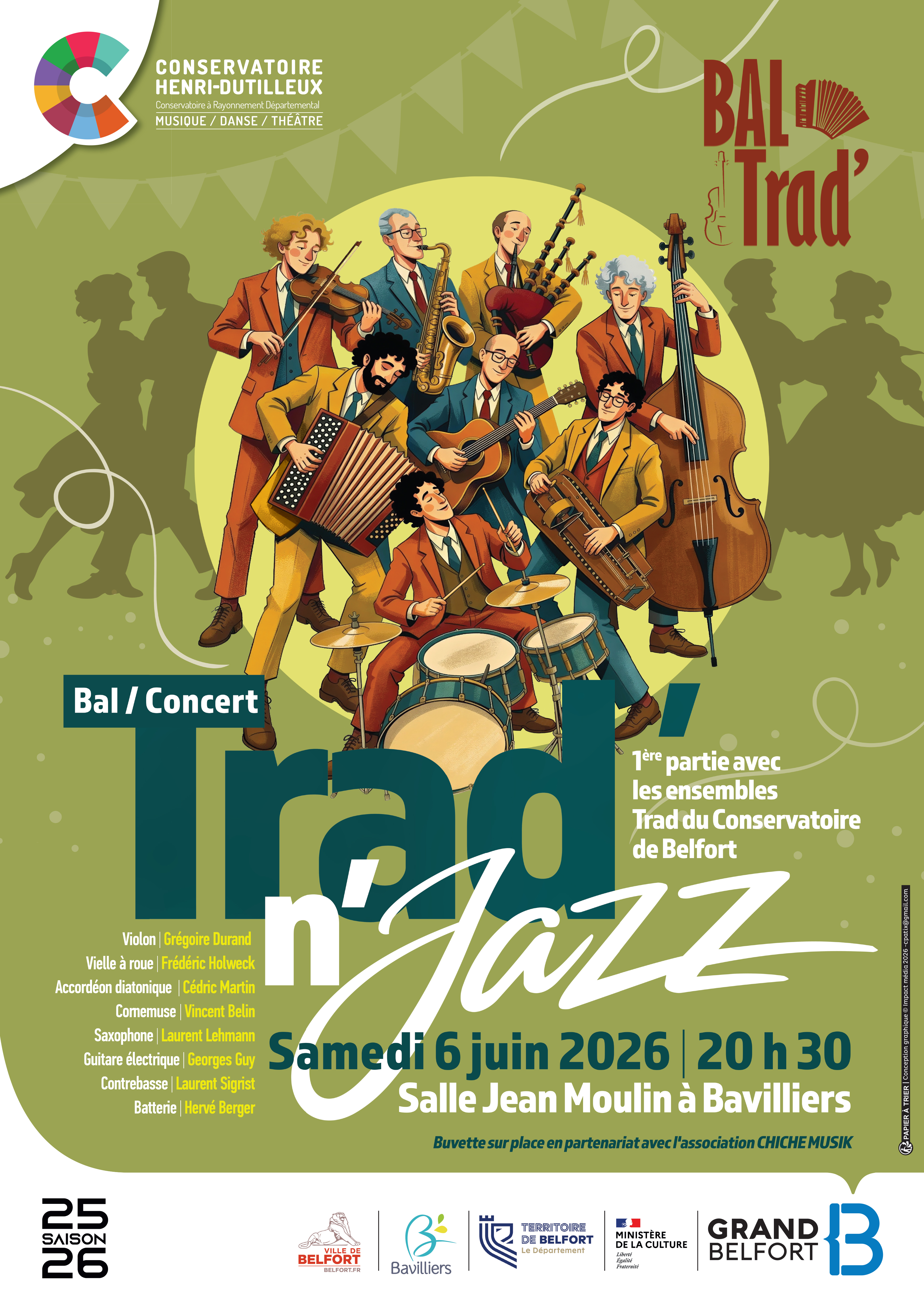 Trad’n Jazz : bal / concert