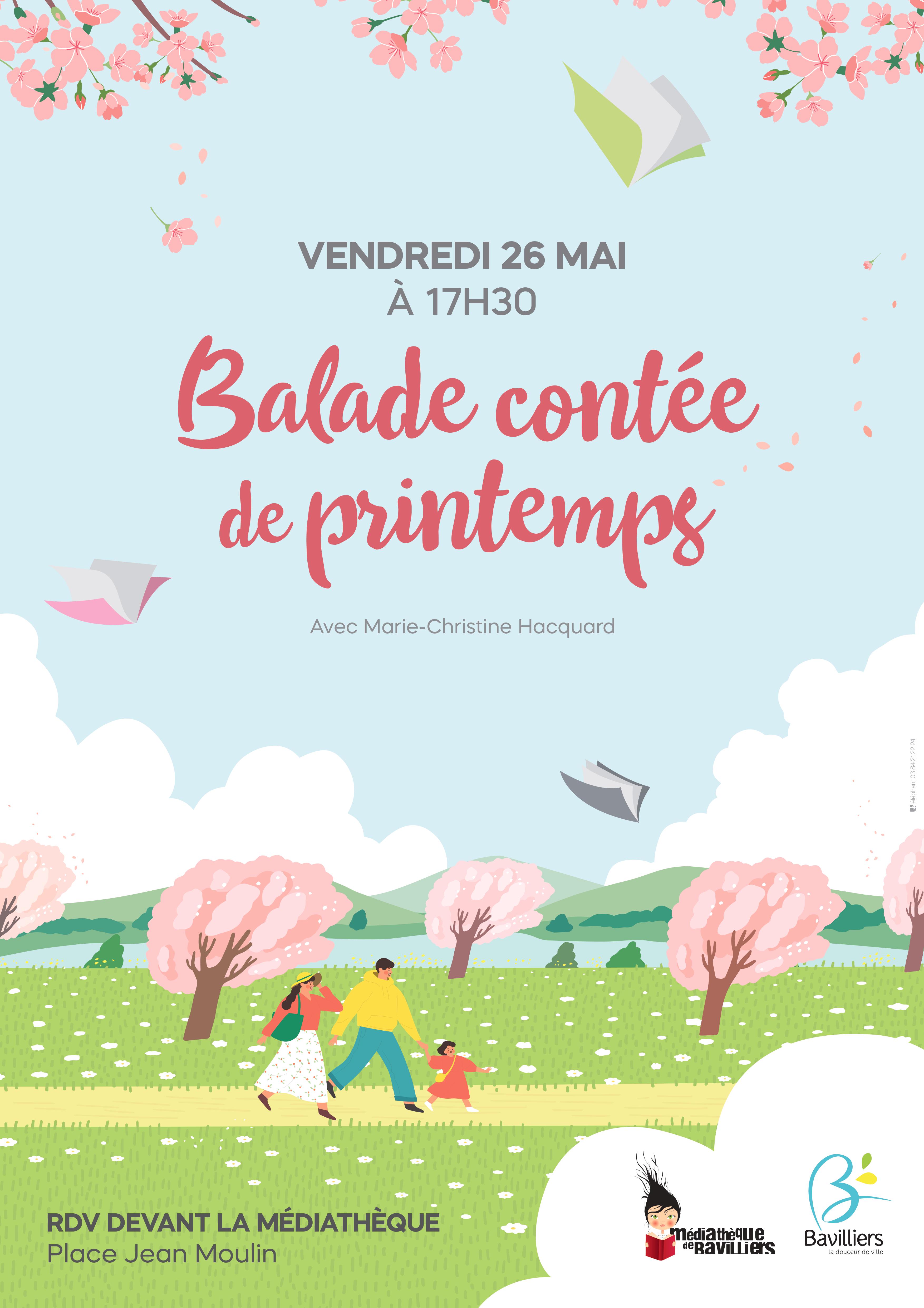 Affiche balade contée