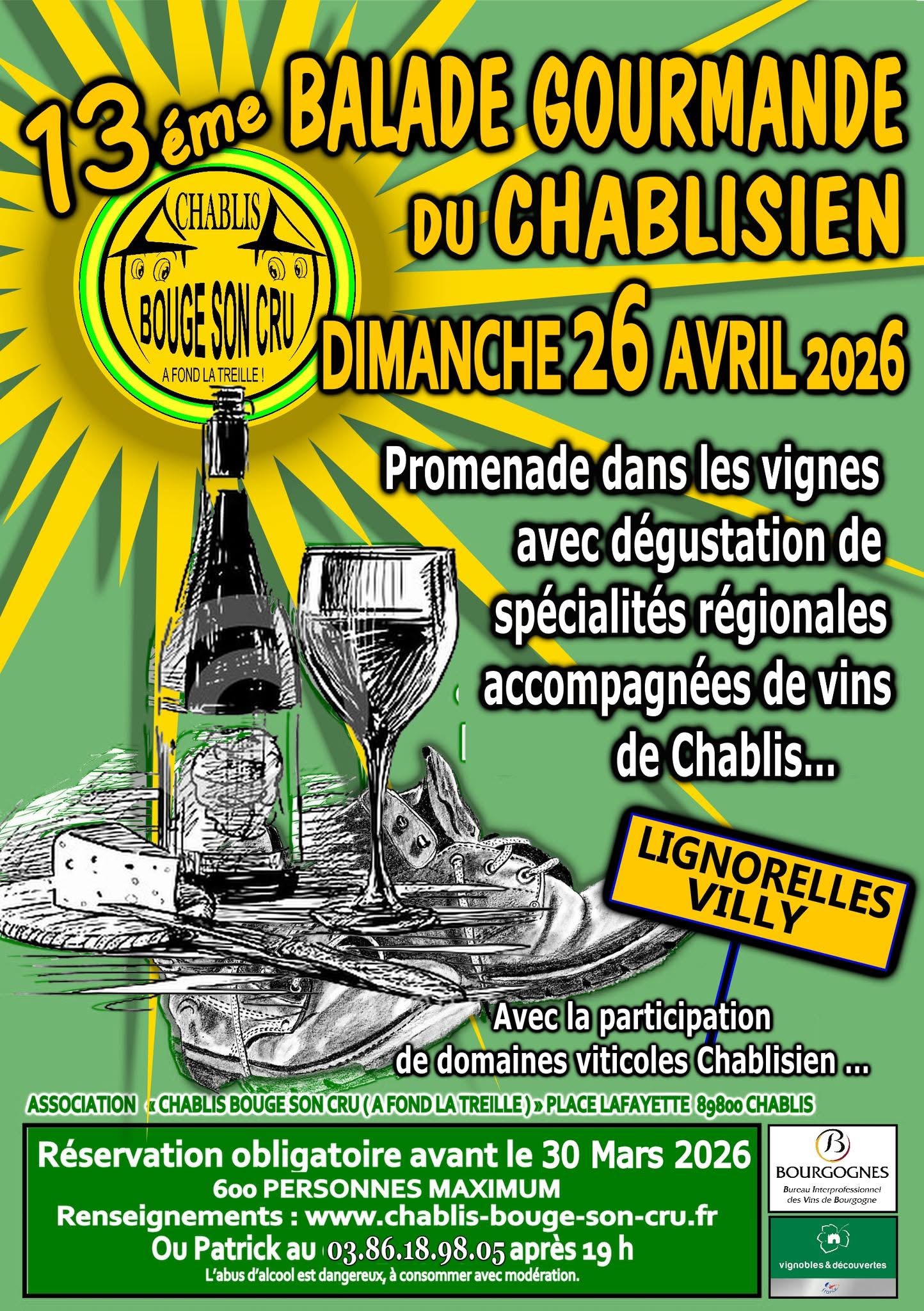 13ème Balade gourmande du Chablisien