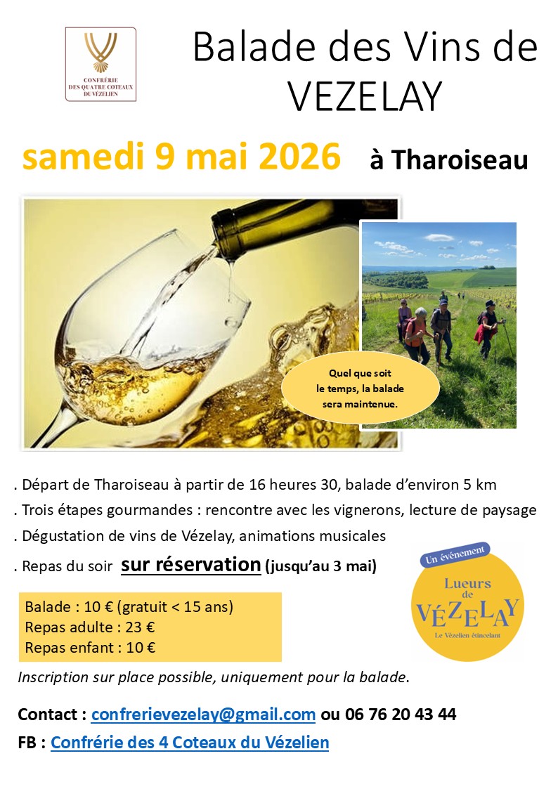 5ème Balade des Vins de Vézelay