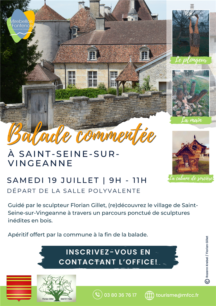 Balade commentée de Saint-Seine-sur-Vingeanne