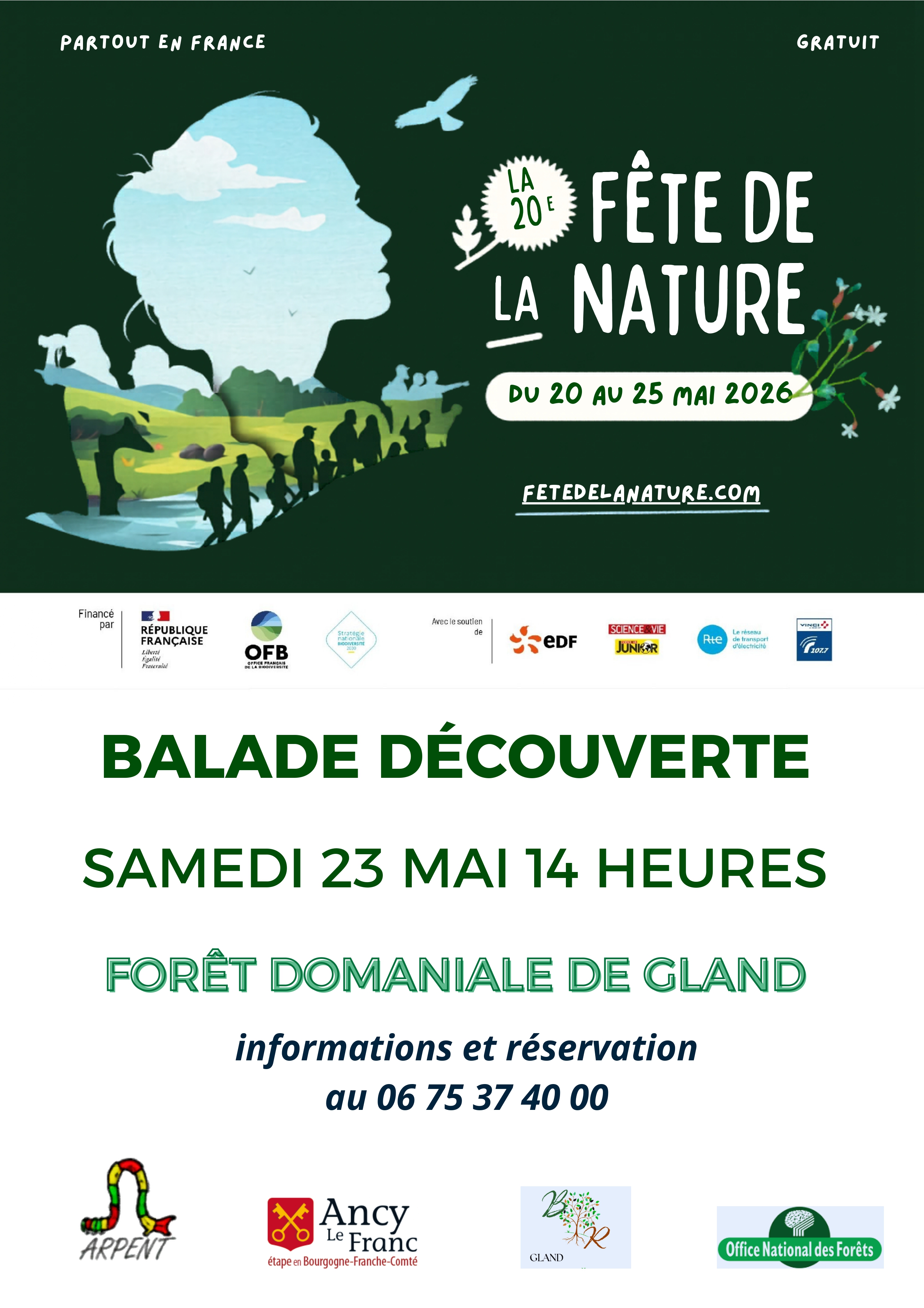 Balade découverte dans la forêt de
Gland