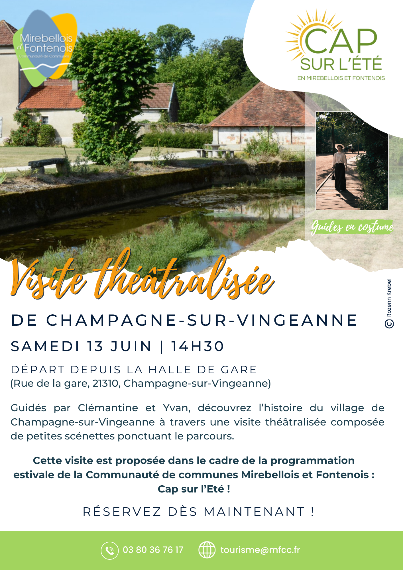 Balade théâtralisée de Champagne sur Vingeanne — visuel événement