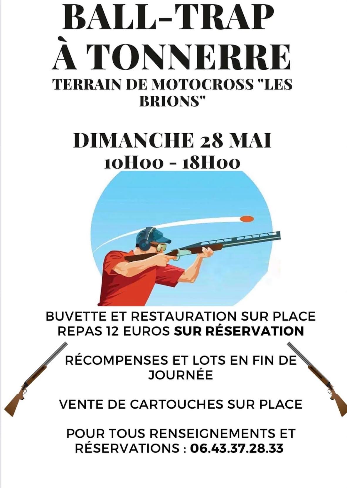 Ball-trap Tonnerre 28 mai