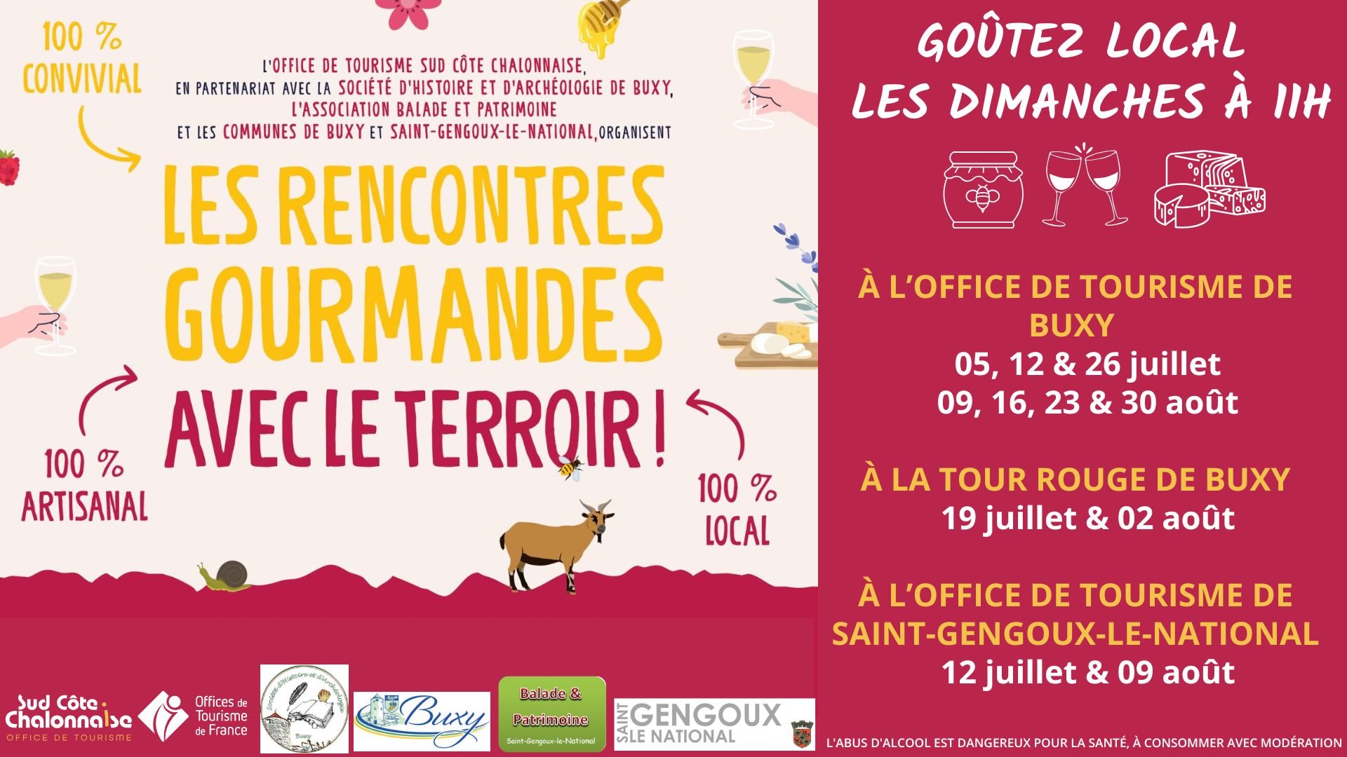 Rencontres gourmandes