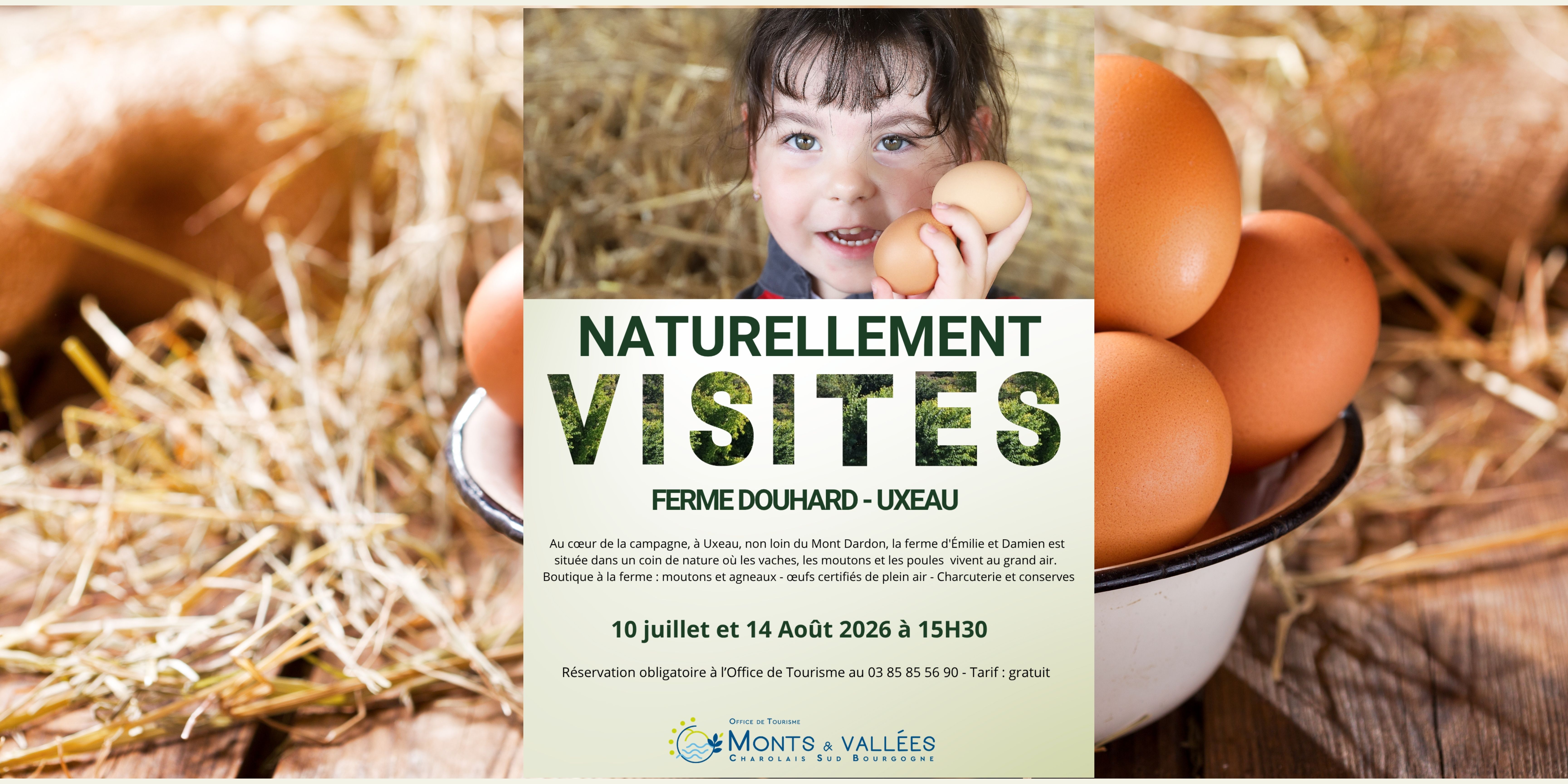 Naturellement visites : Visite de la ferme d'Emilie et Damien