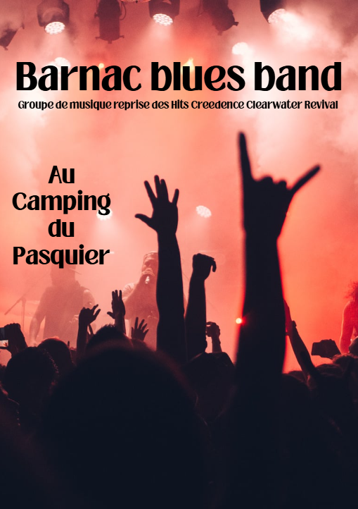 Barnac Blues Band au Camping