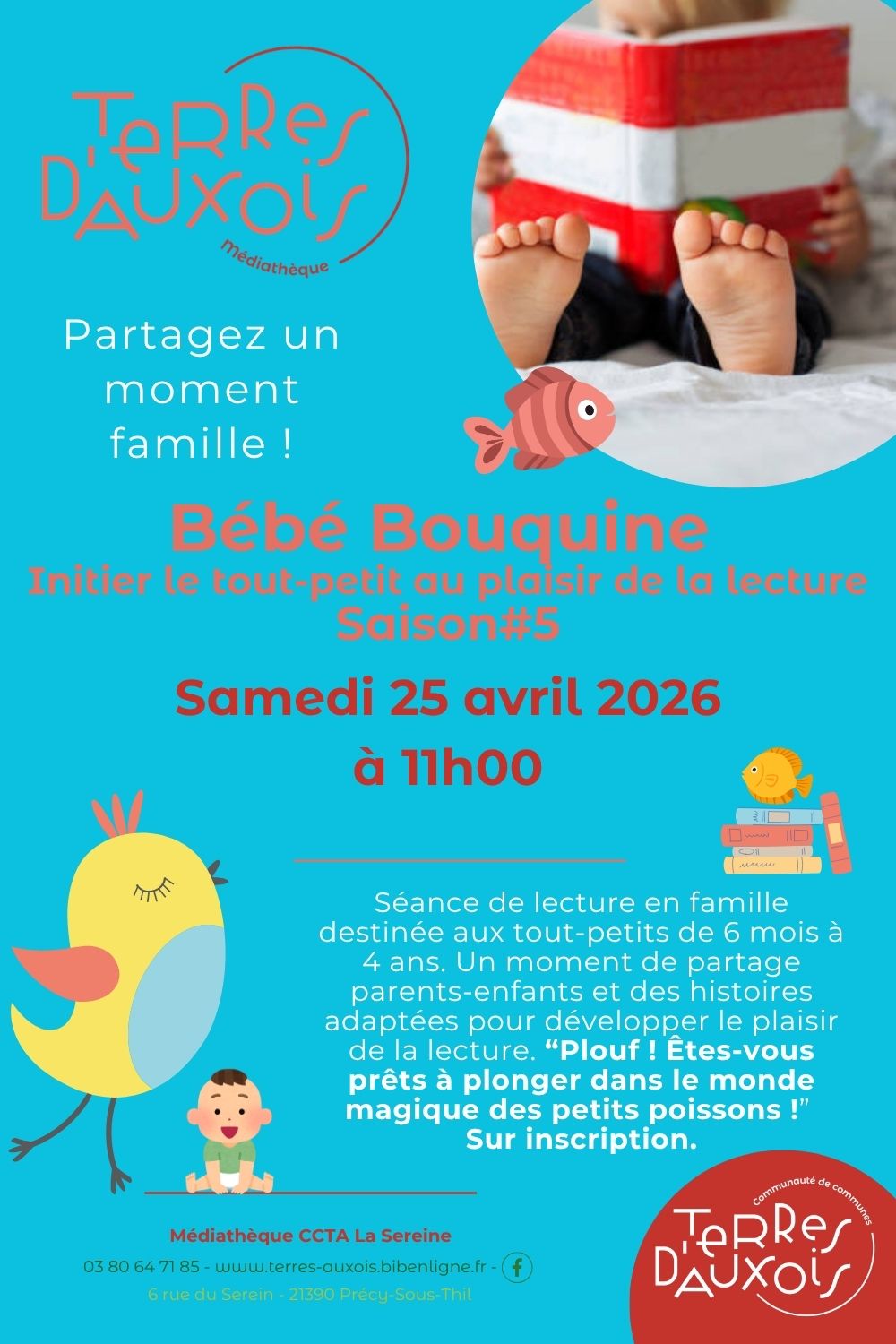 Bébé Bouquine en famille