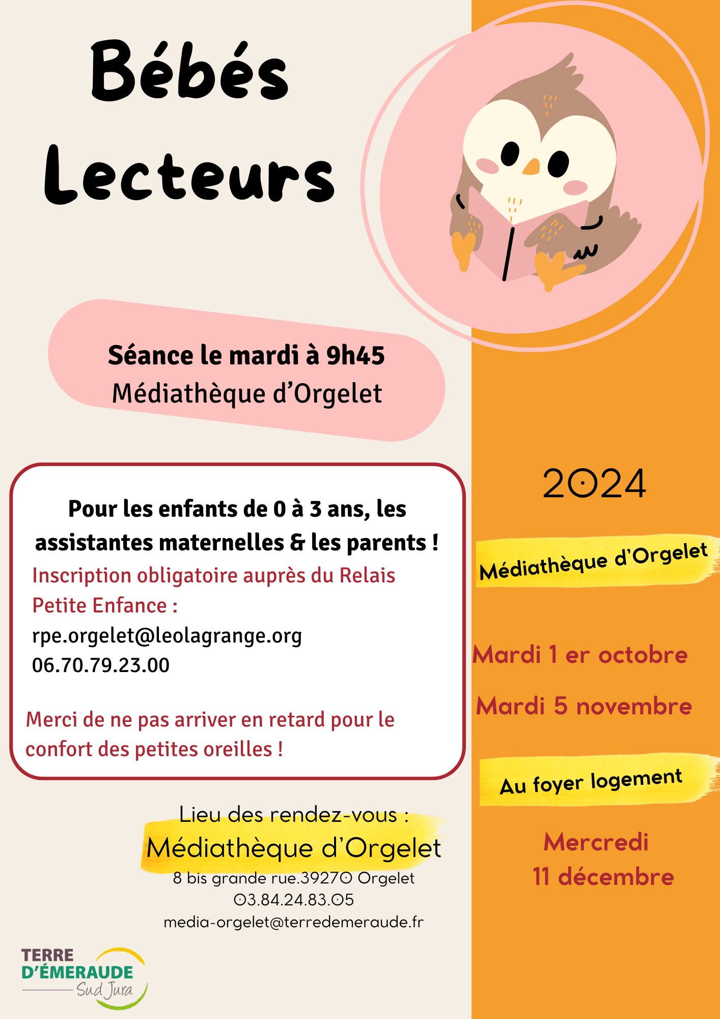 Bébés lecteurs orgelet - 1