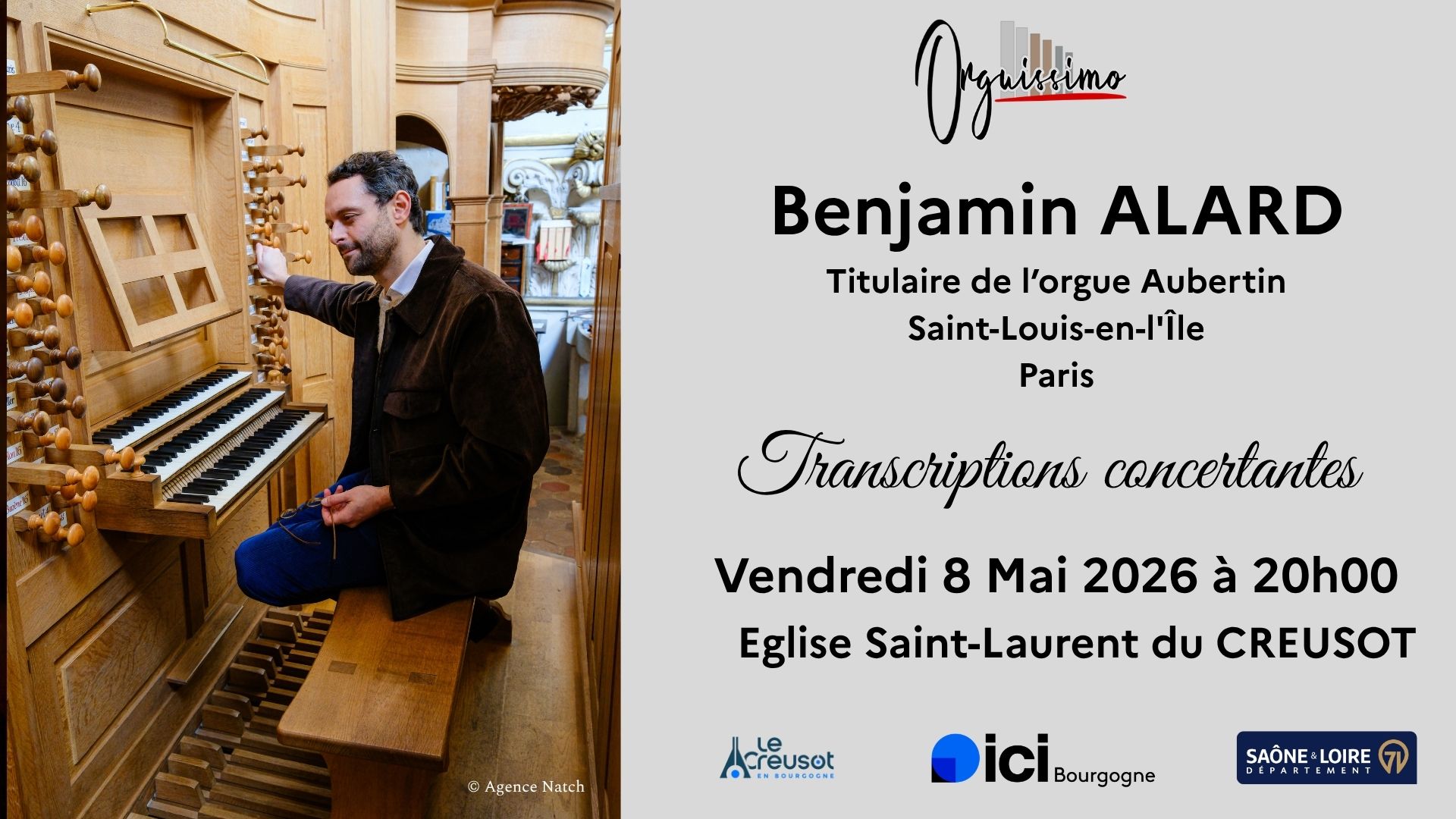 Benjamin Alard - 6ème Plein Temps des Orgues