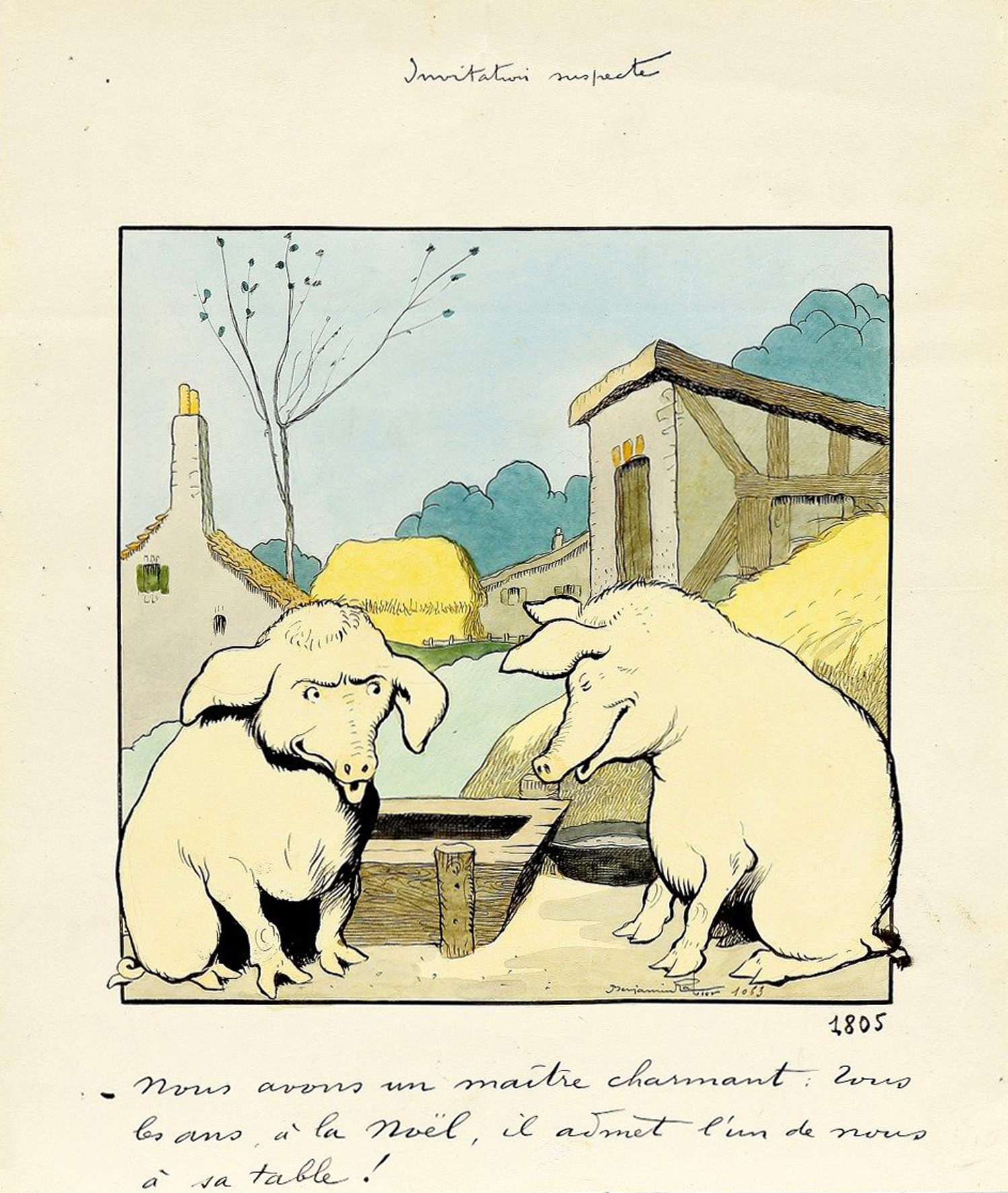 Chats, cochons et loups dans... les contes à croquer ! — visuel événement