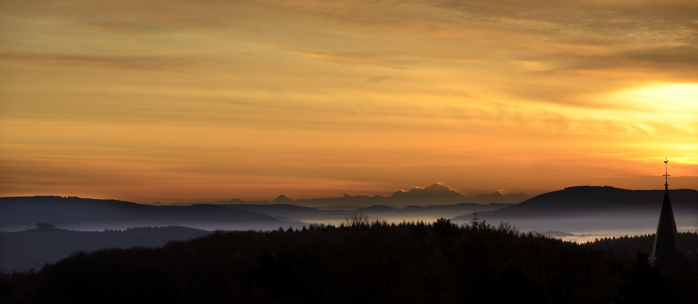 Randonnée crépusculaire accompagnée à Bibracte