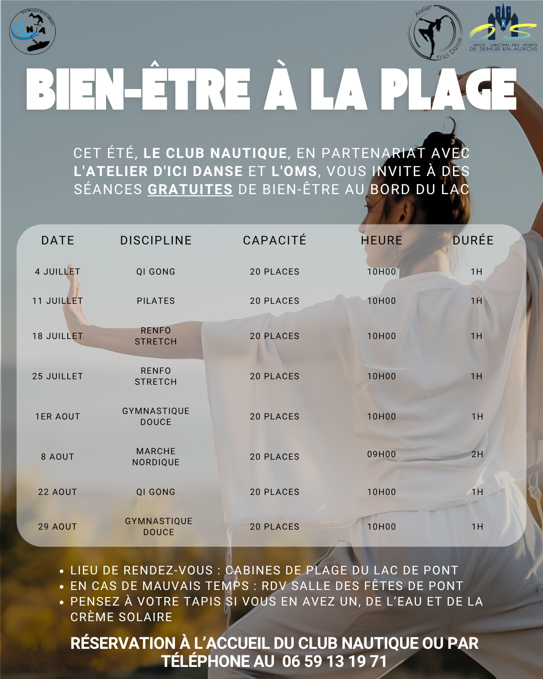 Bien être à la plage