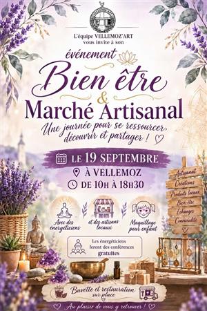 Bien-être et marché artisanal à Vellemoz