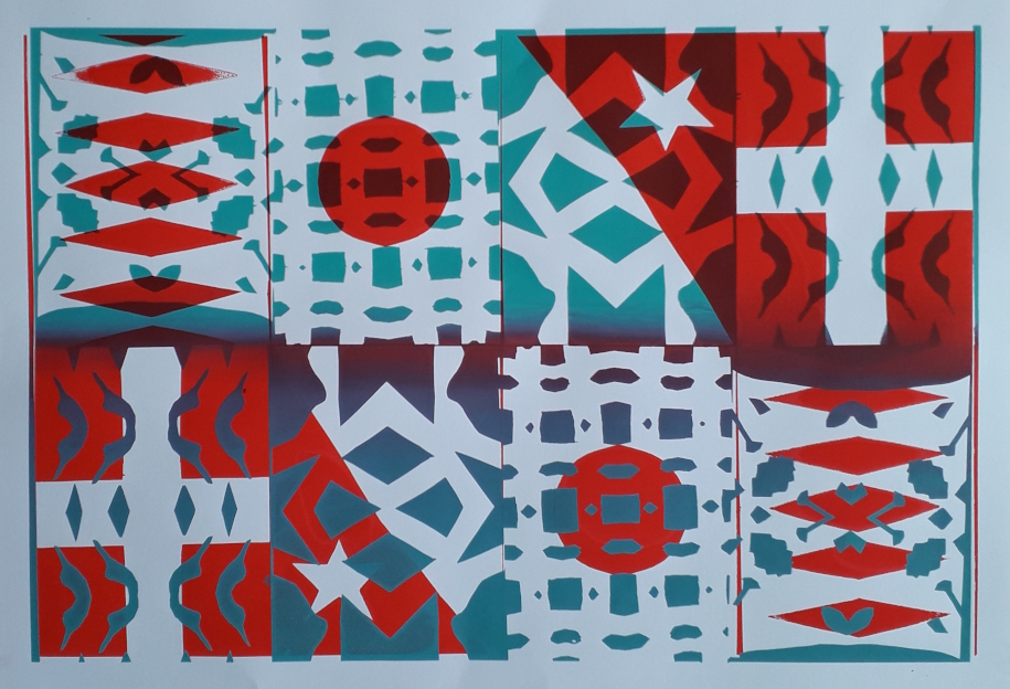 Atelier enfants "Blasons en série-graphie"