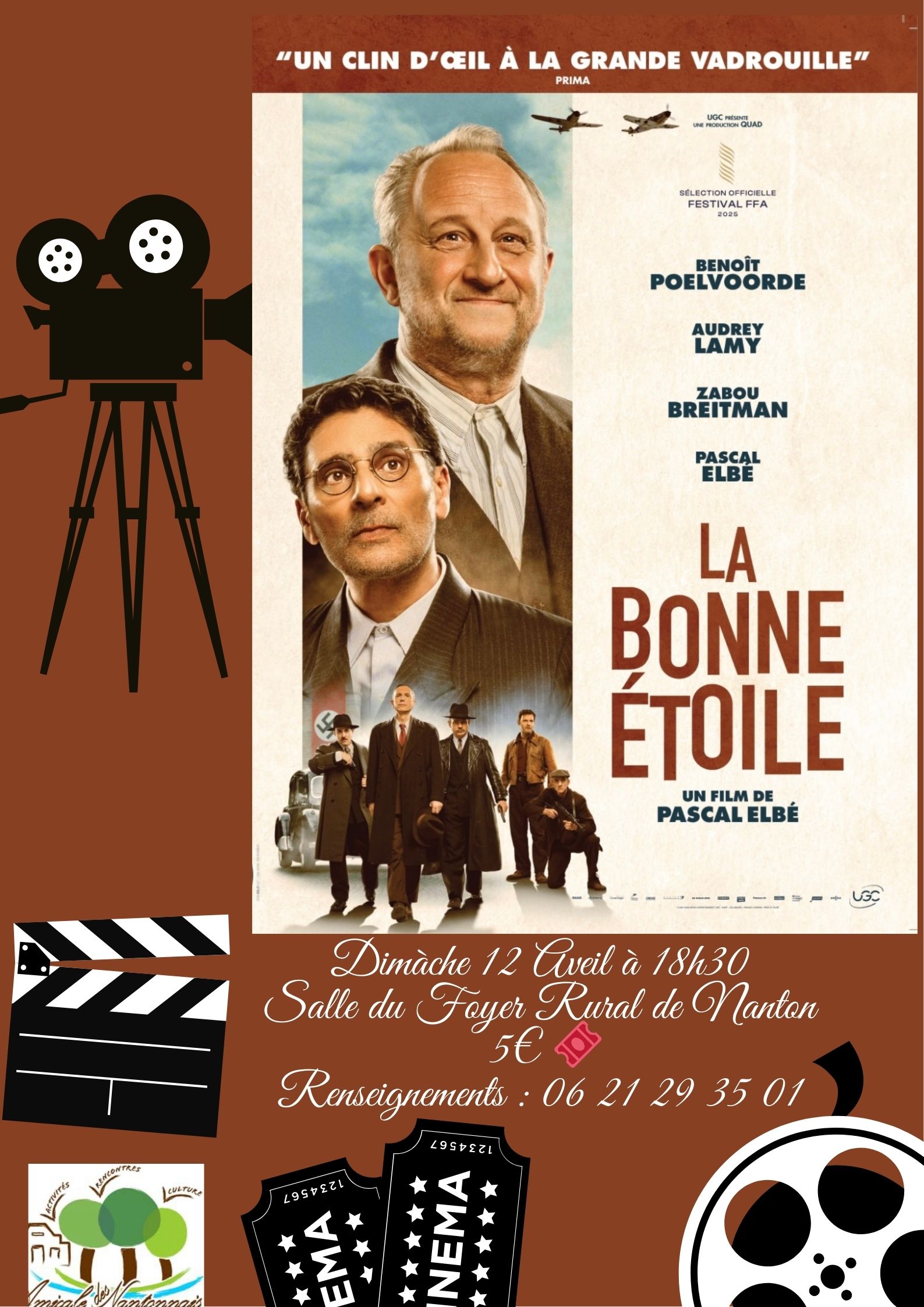 Séance de cinéma : La Bonne Étoile