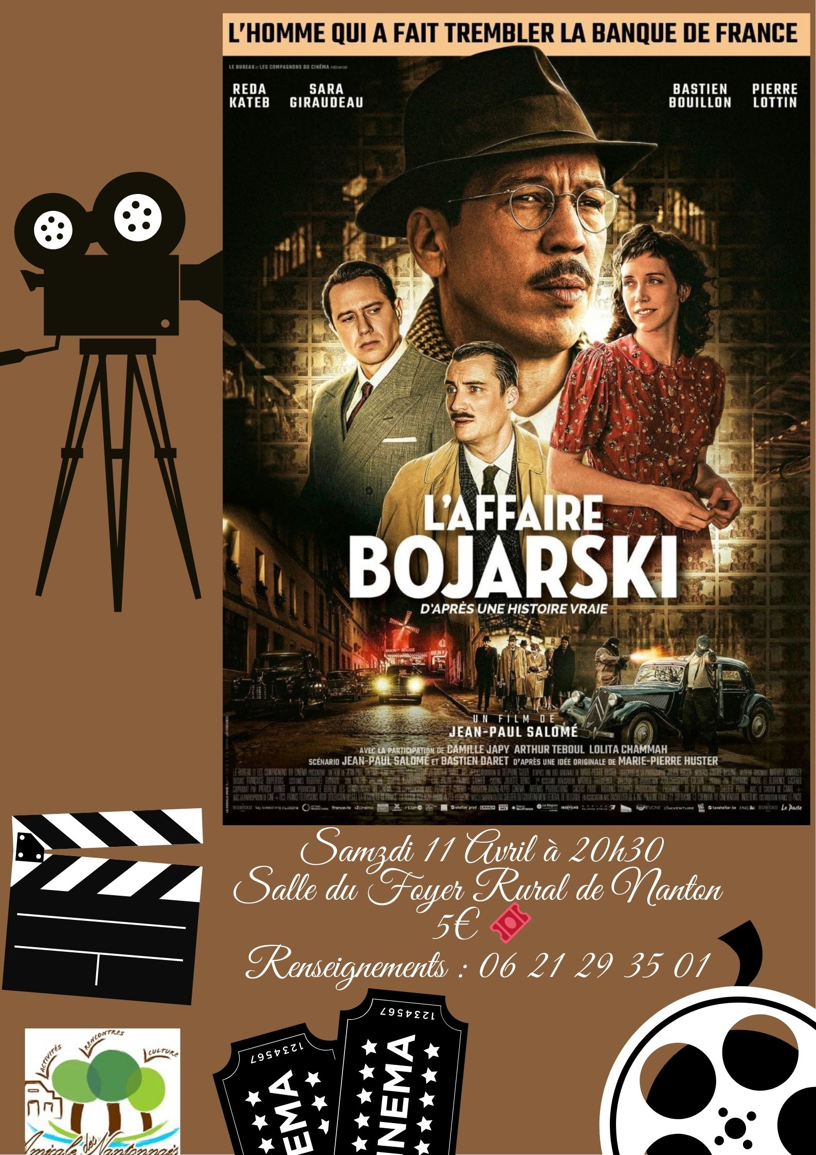 Séance de cinéma : l'Affaire Bojarski