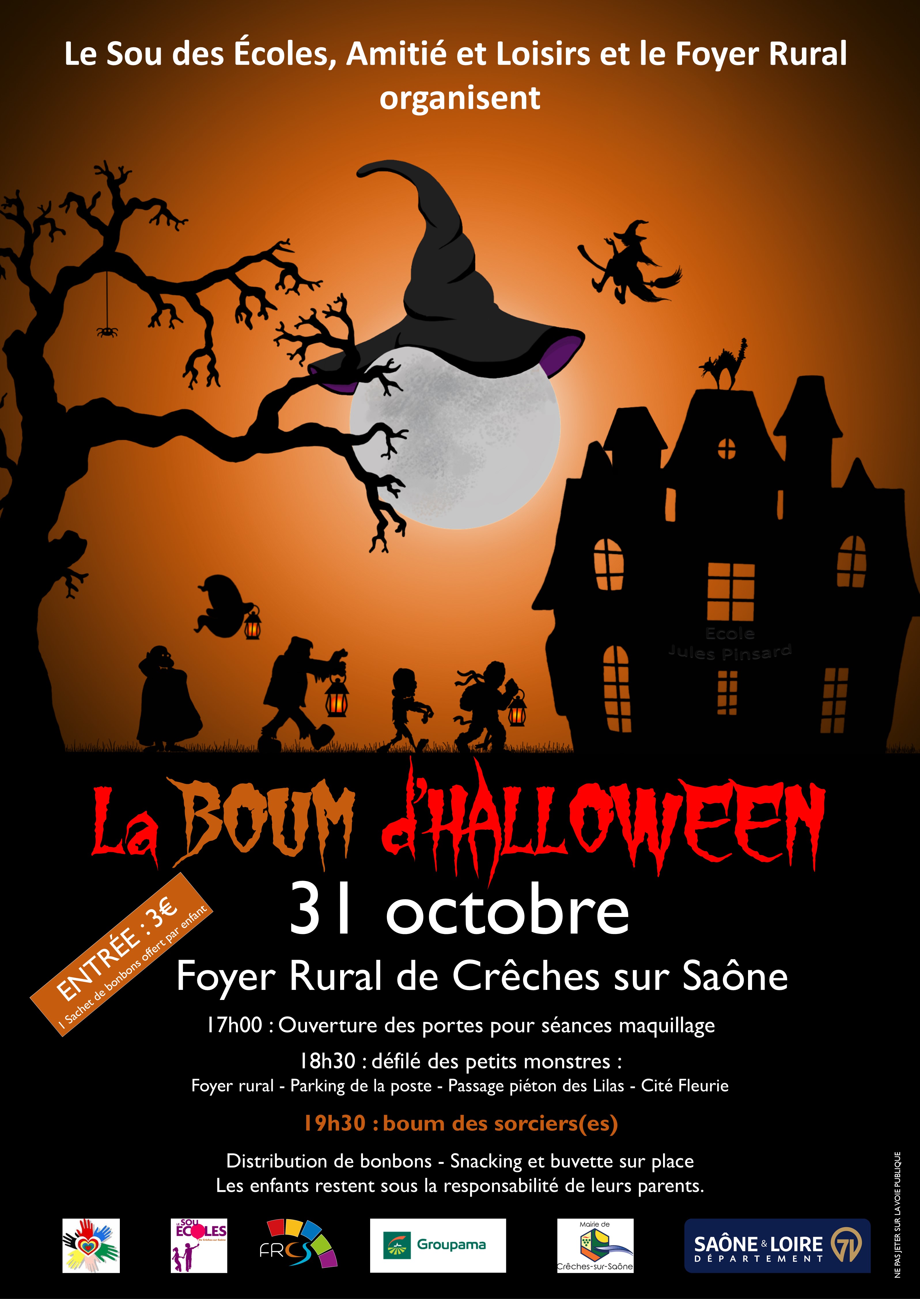 Boom Halloween 2024 Crêches