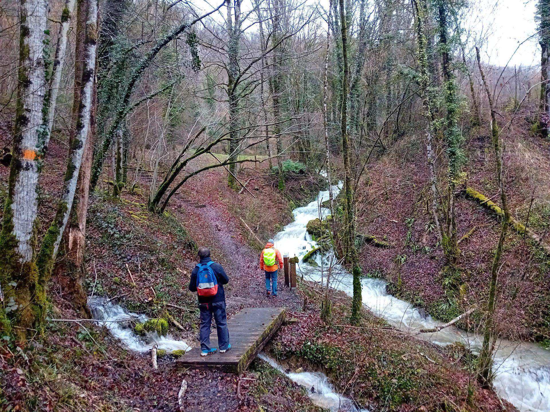 Boucle des Falaises riviere Cussey-sur-Lison © Marie Pezzoli OT Destination loue Lison