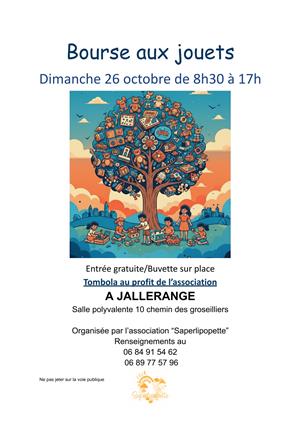 Bourse aux jouets