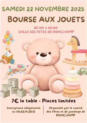 BOURSE AUX JOUETS