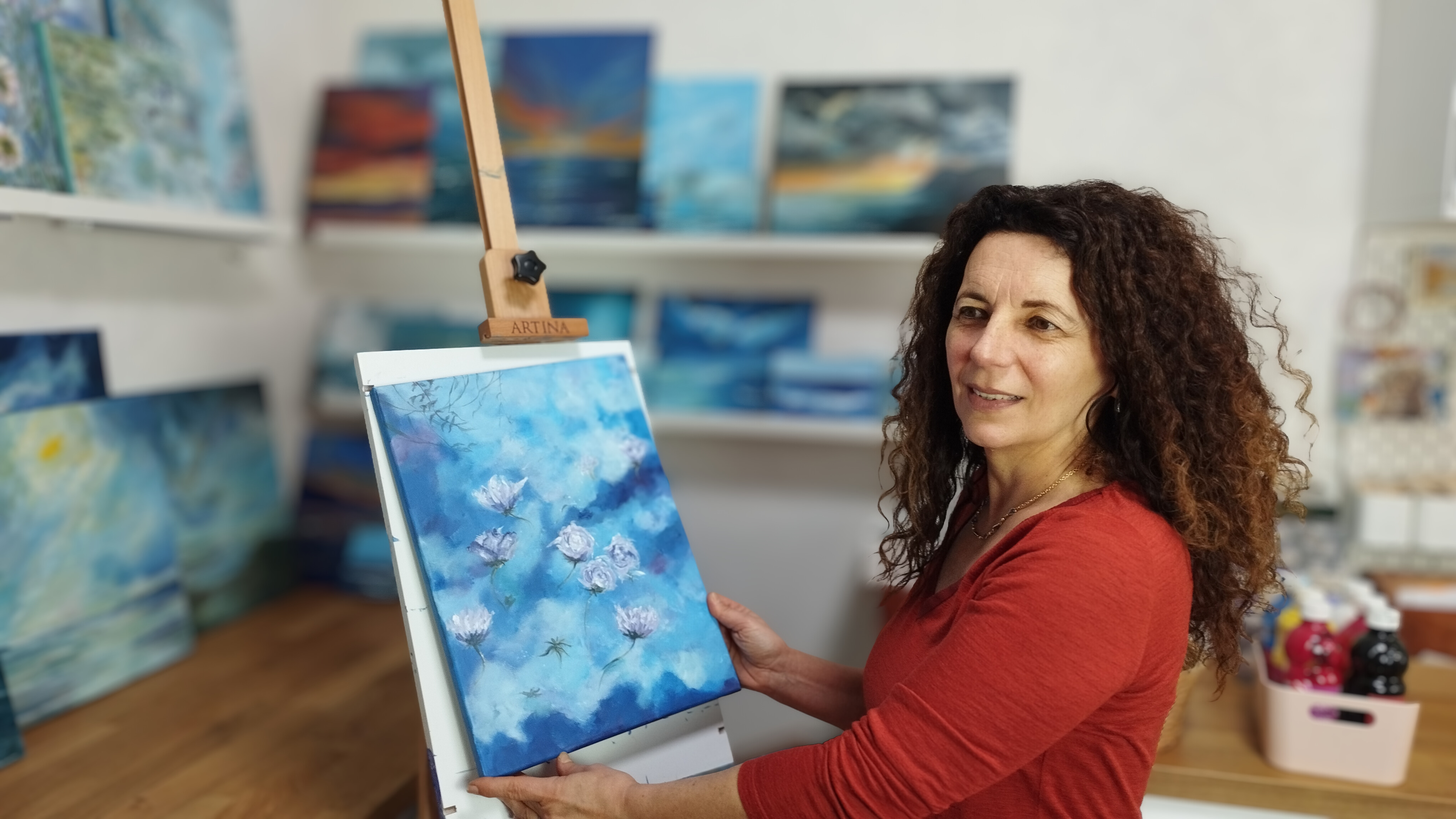 Exposition Horizons de Brigitte Legrand Artiste peintre