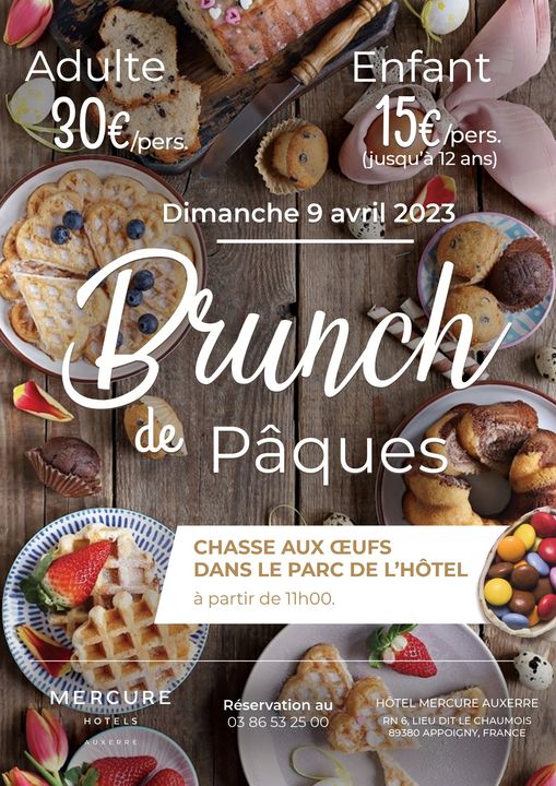 Brunch de paques Hôtel Mercure