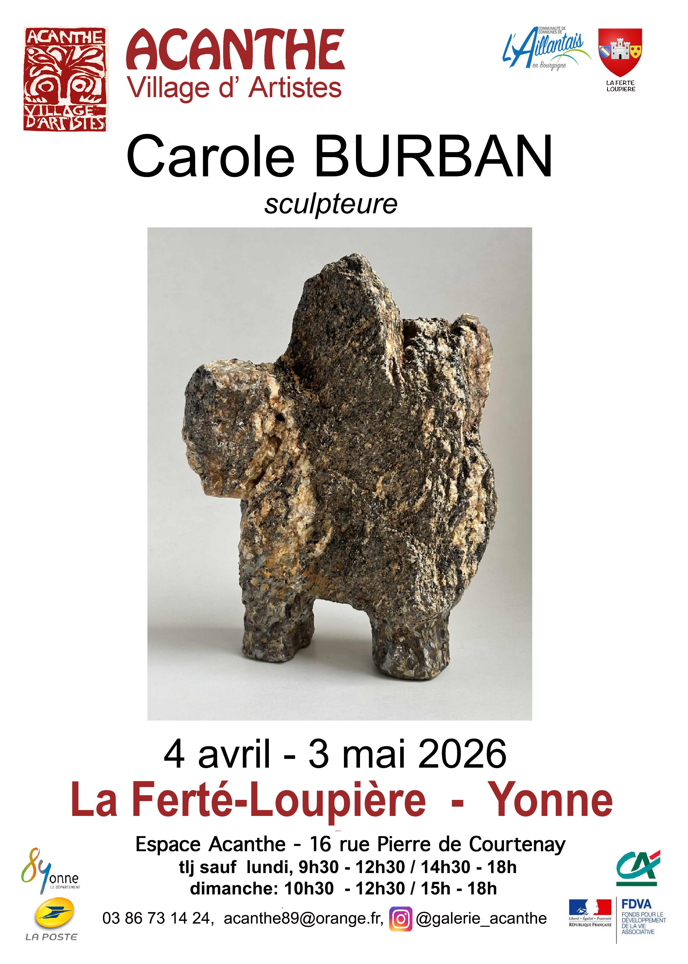 Exposition Carole Burban, plasticienne