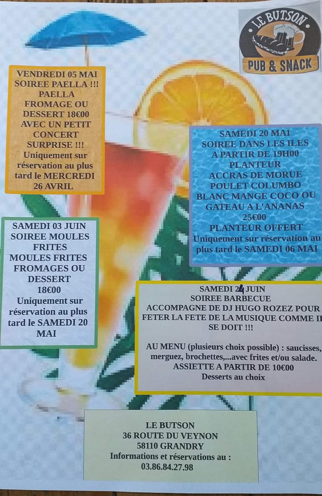 Butson Dun sur Grandry