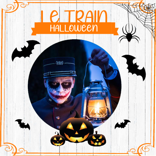CADRE TRAIN THEMATIQUE HALOWEEN