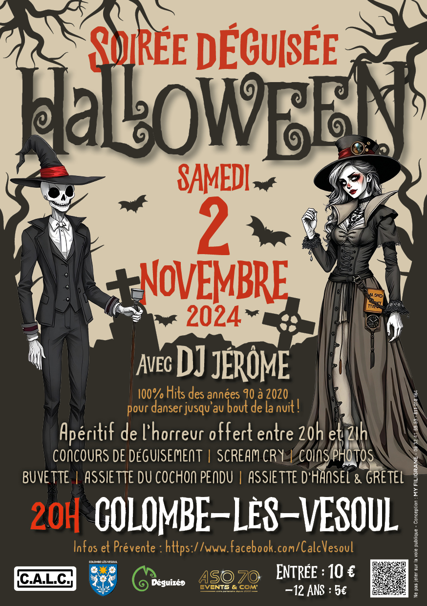CALC - HALLOWEEN 2024 - FLYER A5