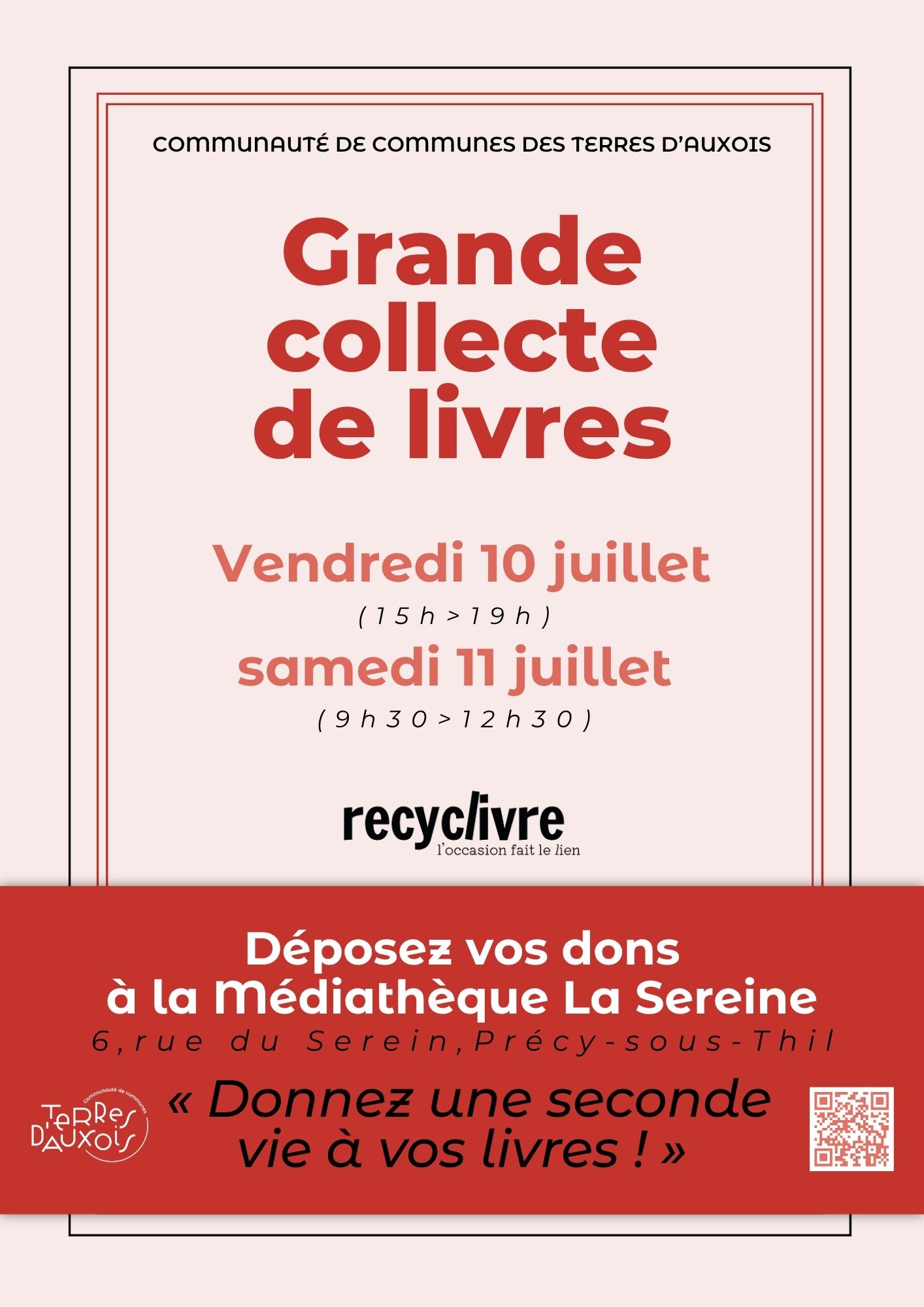 Grande collecte de livres