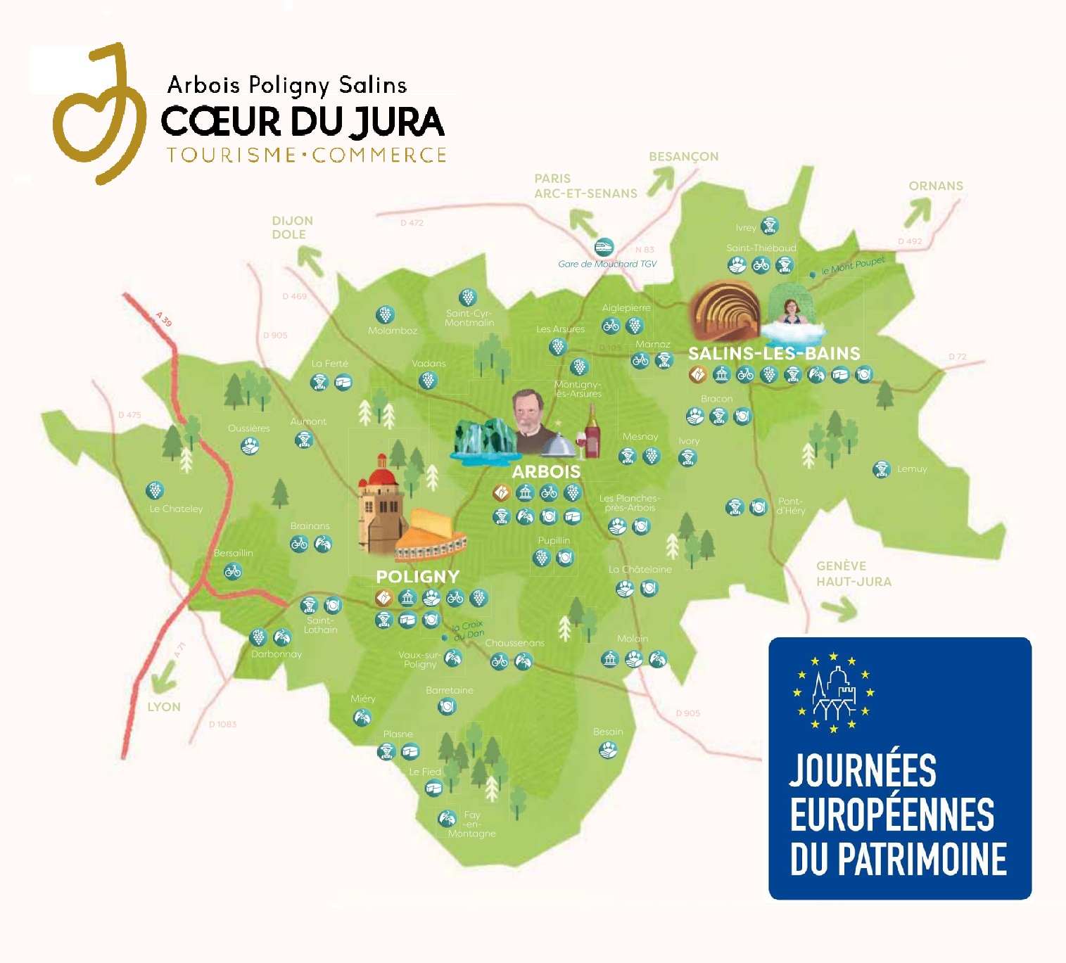 Journées Européennes du Patrimoine au Coeur du Jura