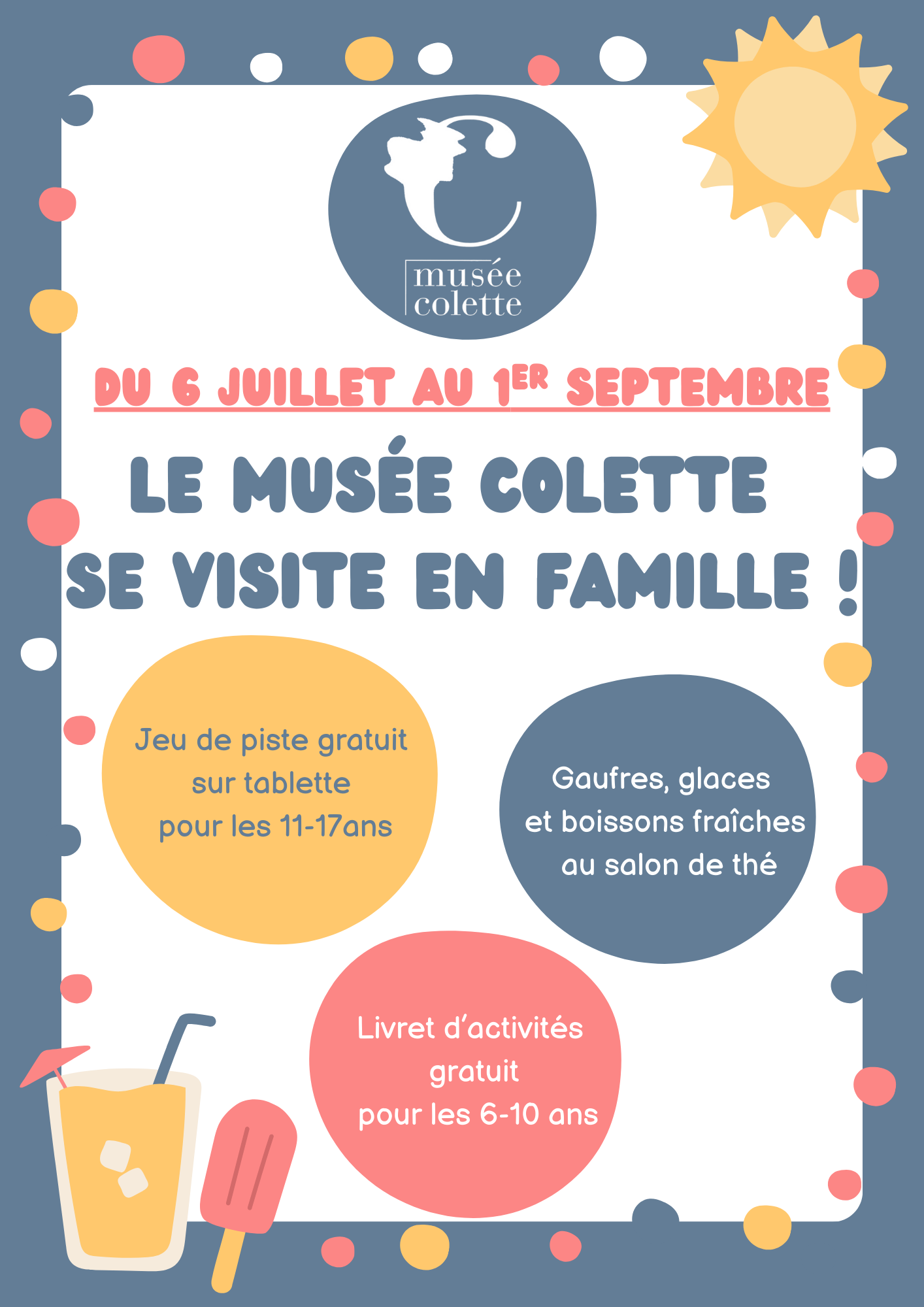 Cet été, le Musée Colette se visite en famille ! - 1
