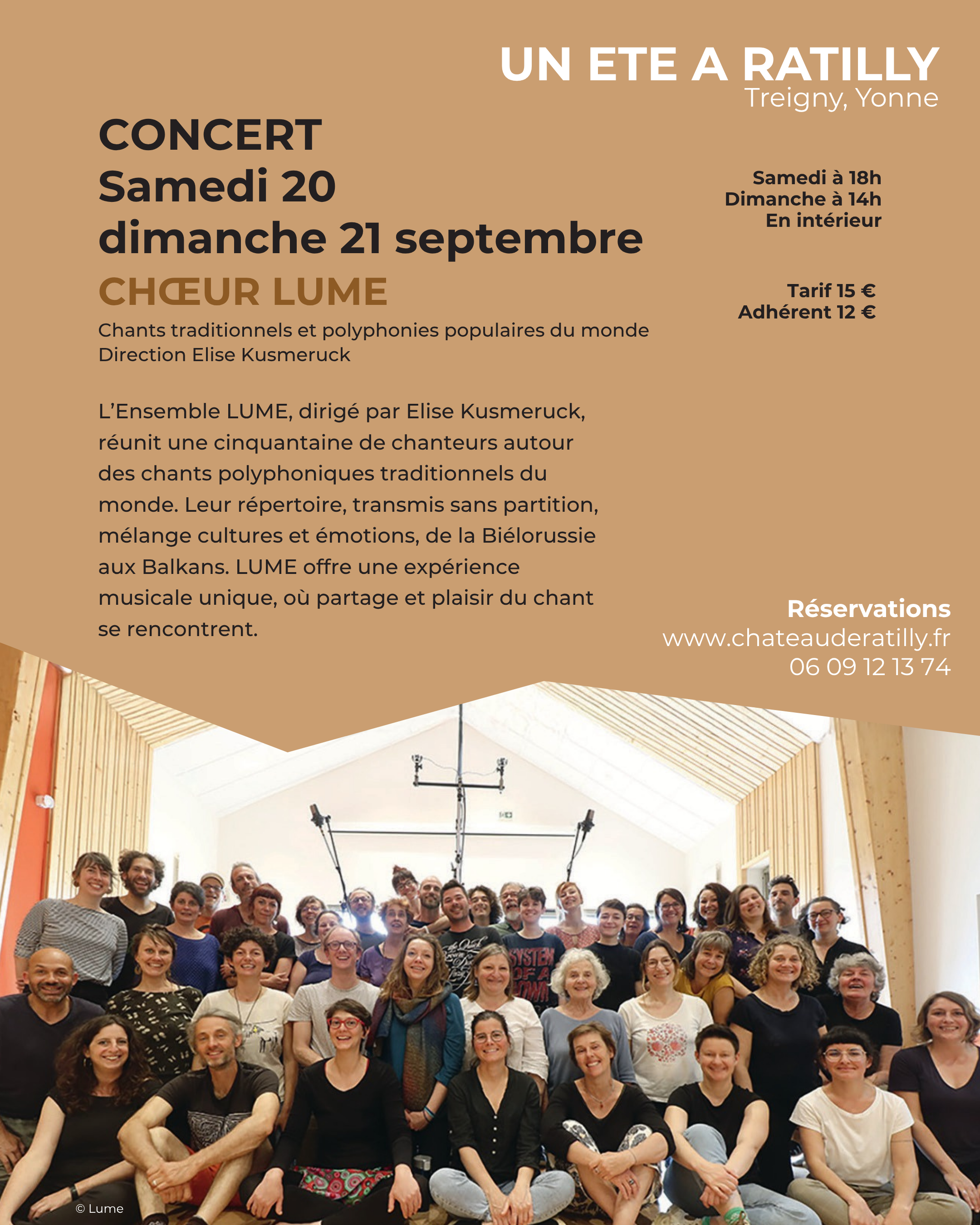  Concert Ensemble vocal Lume