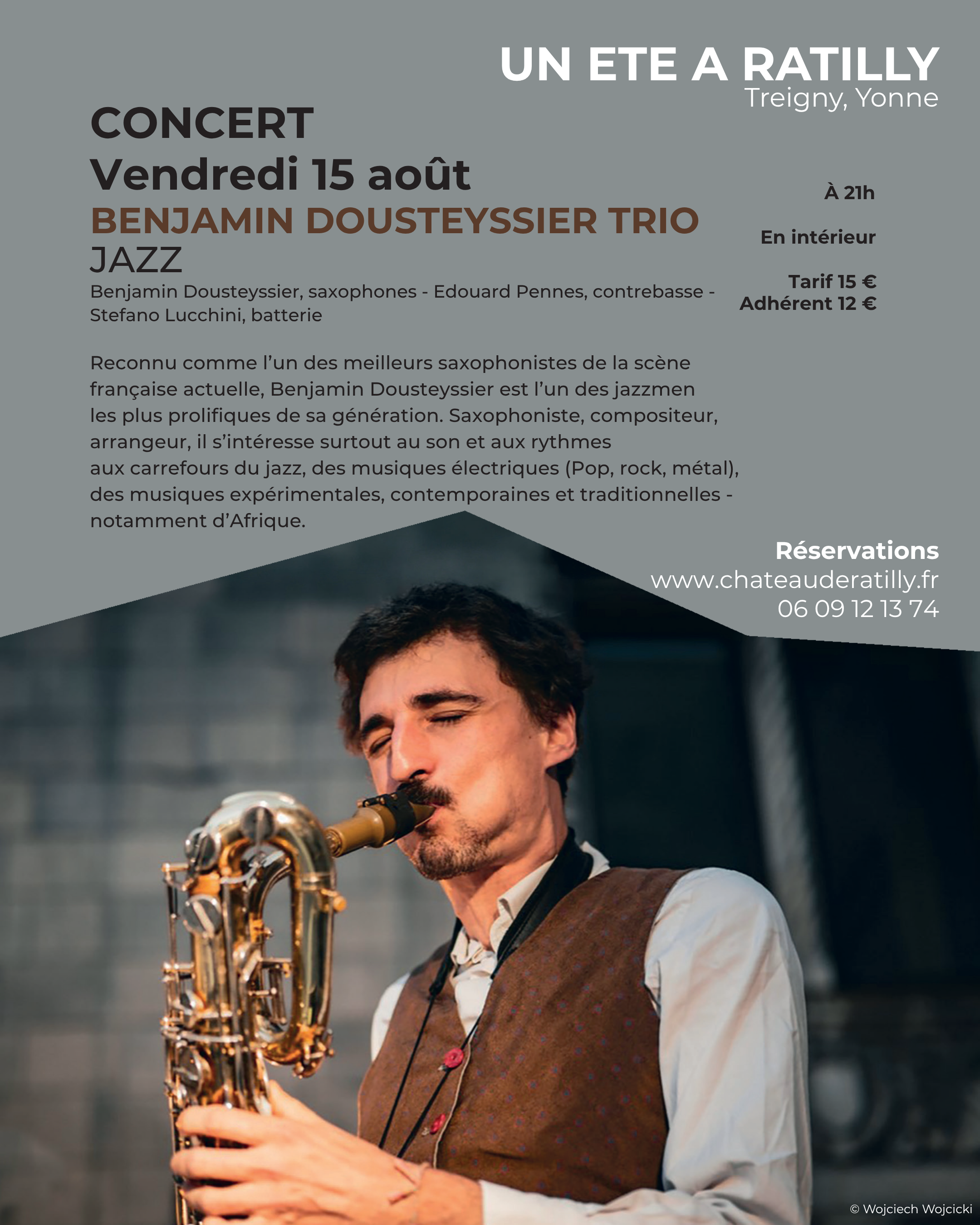 Concert Benjamin Dousteyssier Trio