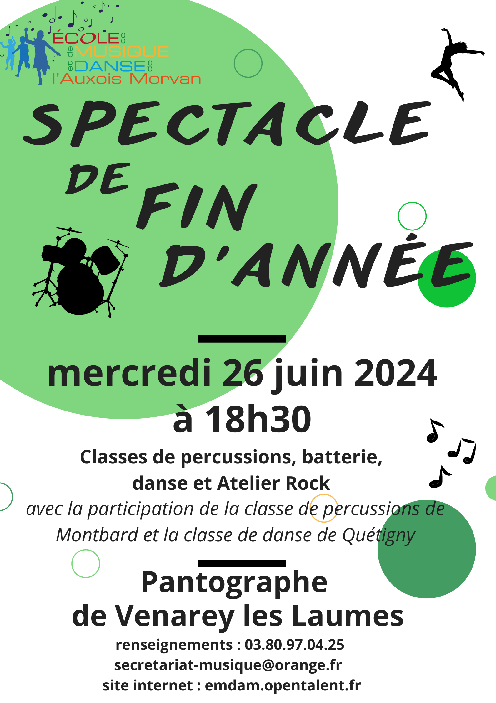 spectacle de fin d'année