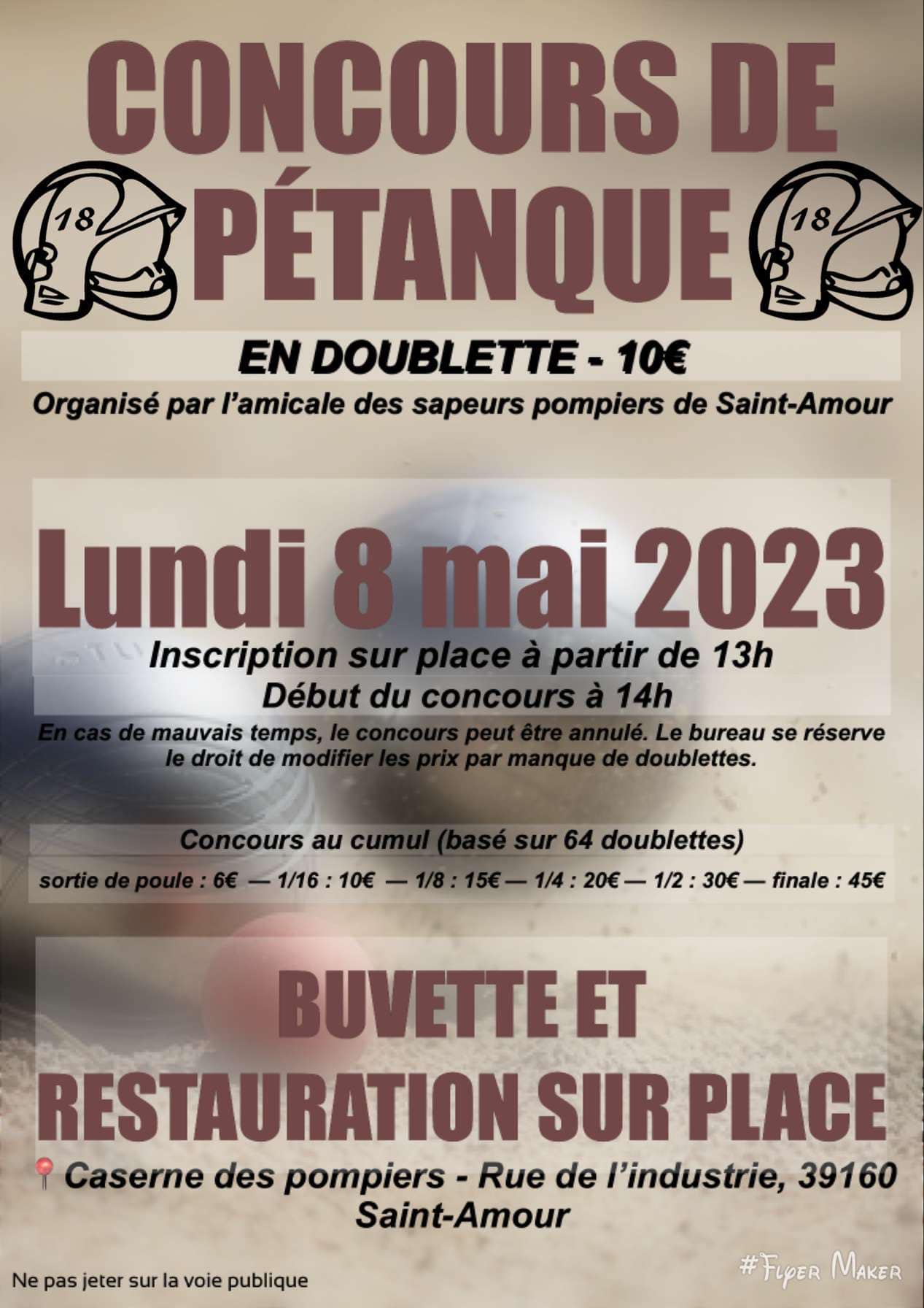 CONCOURS PETANQUE